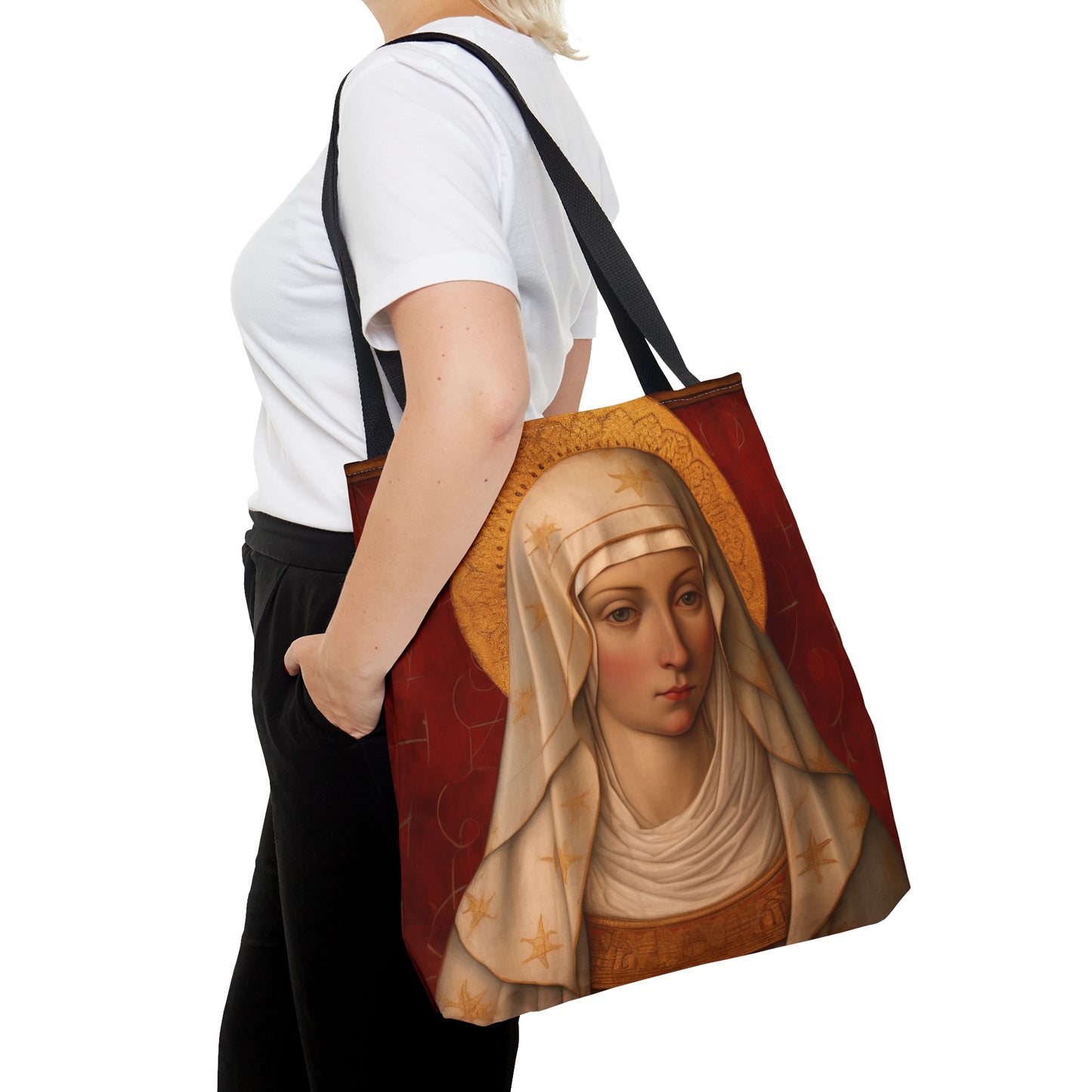 Saint Isidora - the Fool for Christ Tote Bag - Large Medium Small Faith Art Bag -  Catholic Saint Purse - Carry All Bag - Religious Art Gift