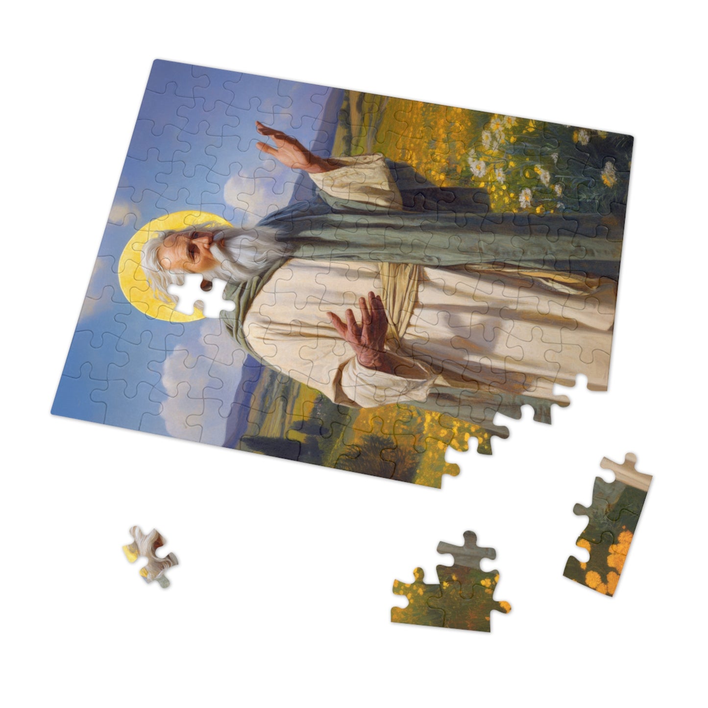 Saint Hilary of Arles - Puzzle & Keepsake Tin - Religious Jigsaw Puzzle (30, 110, 252, 500,1000-Piece)
