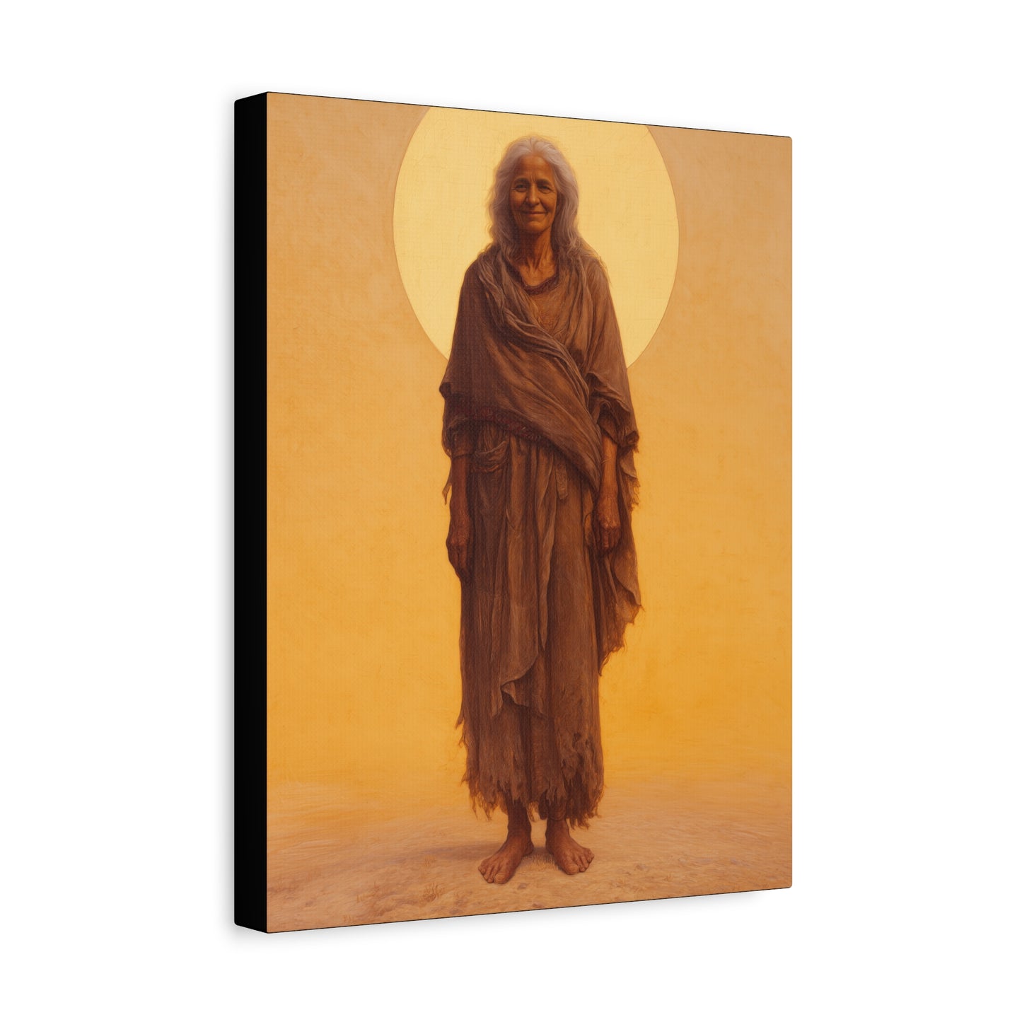 Saint Mary of Egypt - Desert Mother - Gallery Wrapped Canvas - Print - Religious Art for your Home - Catholic Art