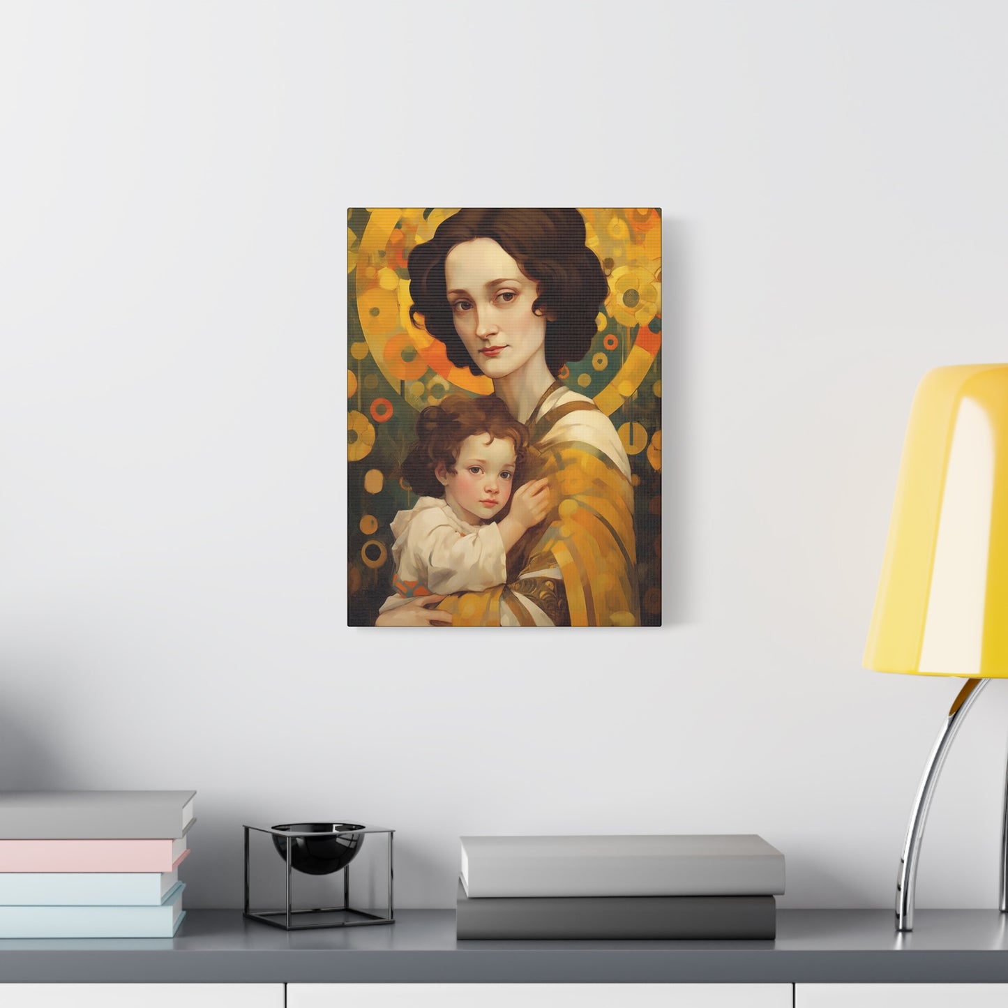 Saint Gianna Beretta Molla  - Gallery Wrapped Canvas - Sanctified Souls Print - Religious Art for your Home
