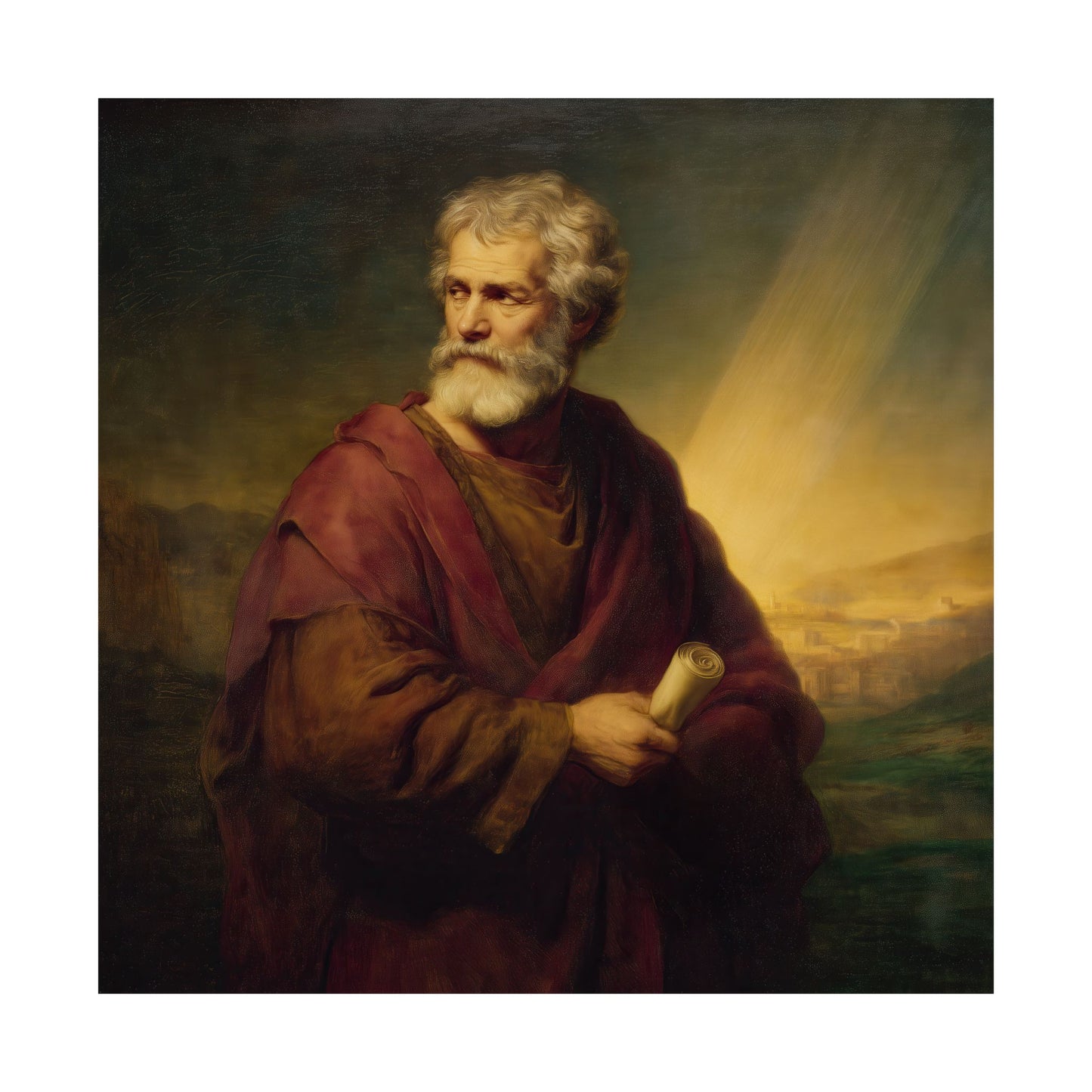 Saint Philip the Apostle - Sanctified Souls Print - Multiple Sizes - Premium Matte Vertical Posters - Bible Story