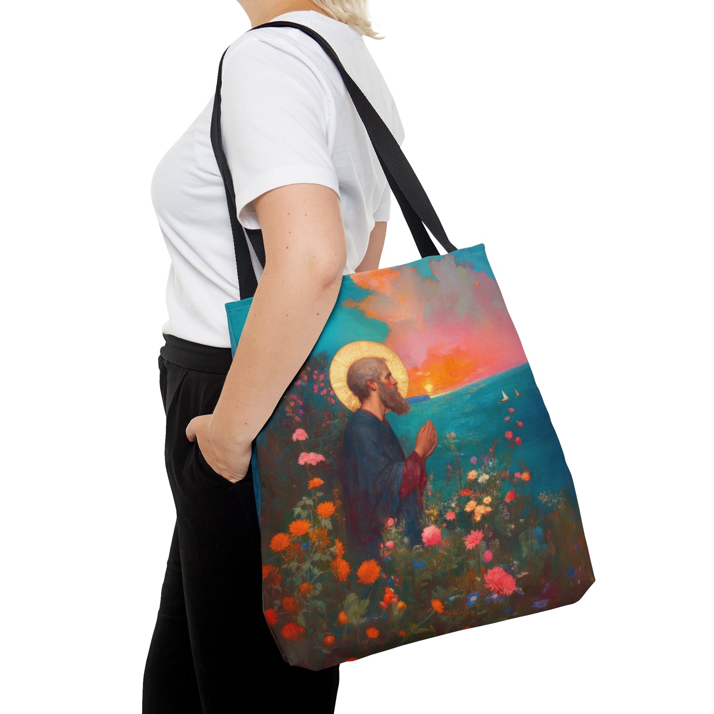 Saint Philip the Apostle - Tote Bag - Large Medium Small Faith Art Bag - Catholic Faith Purse