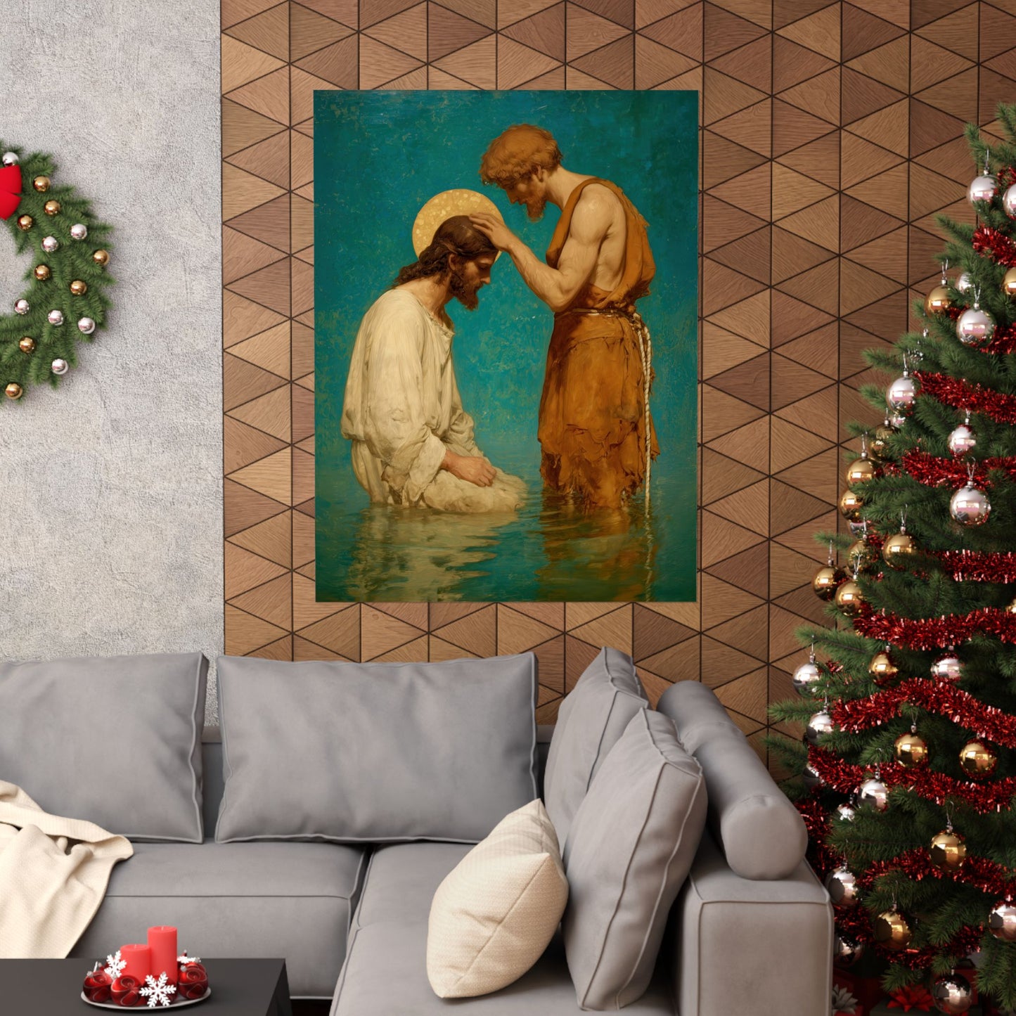 Saint John the Baptist, The Prophet and the Promise - Sanctified Souls Print - Multiple Sizes - Premium Matte Vertical Posters