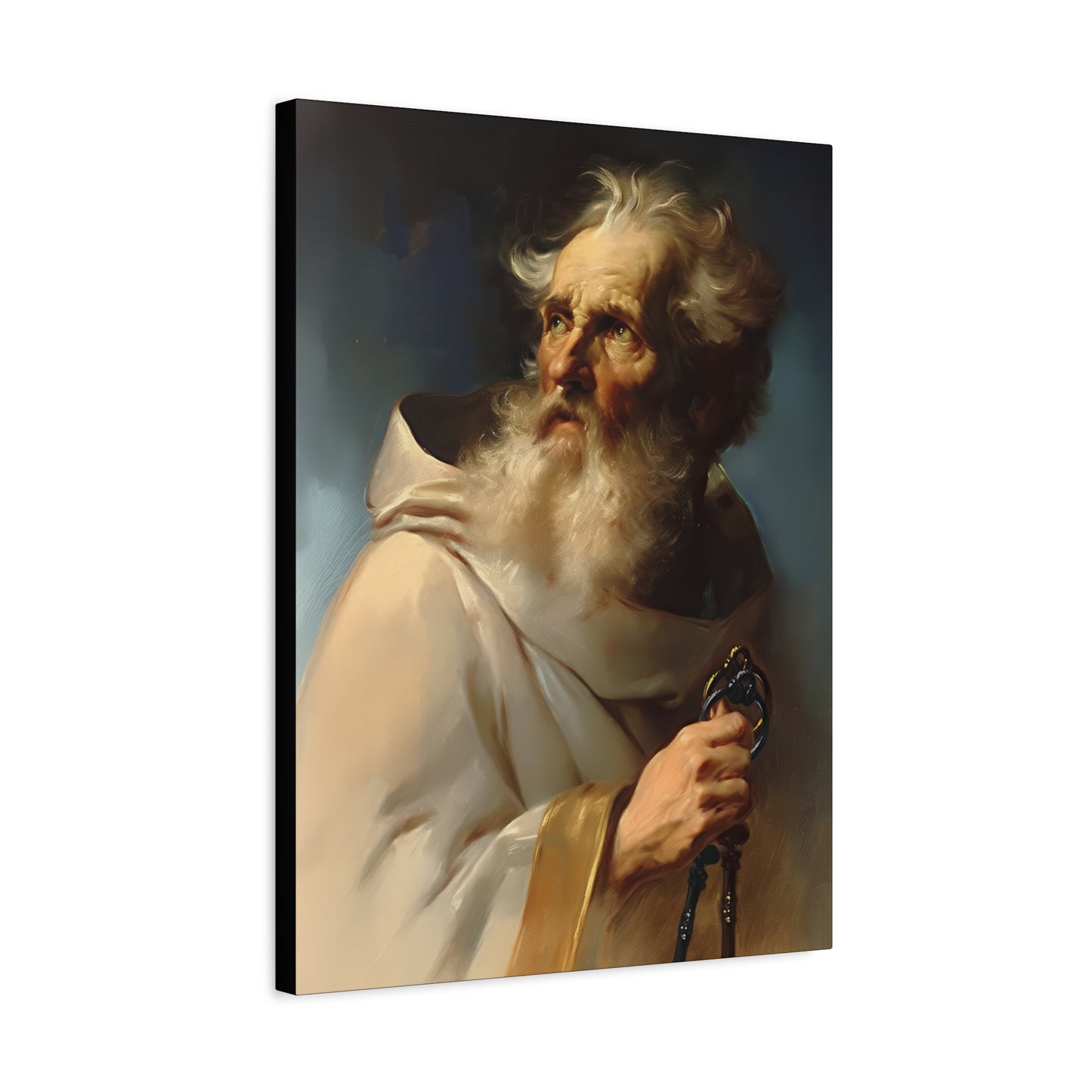 Saint Peter the Apostle - Museum Wrapped Canvas - Print - Religious Art for your Home - Christian print - Prayer Room - Catholic