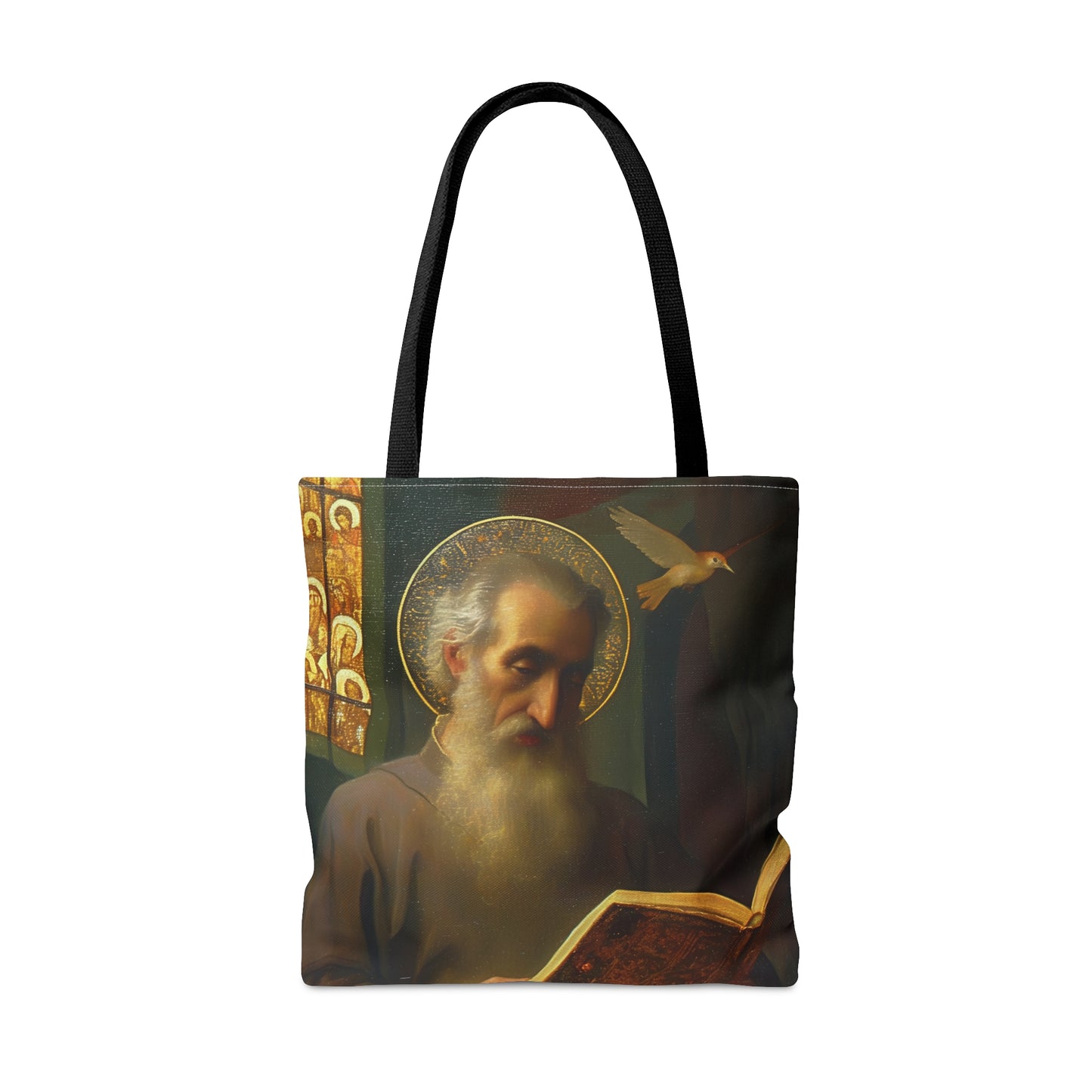 Saint Issac of Armenia Tote Bag - Large Medium Small Faith Art Bag - Catholic Faith Purse - Religious - Prayer Bag - Devotional Purse