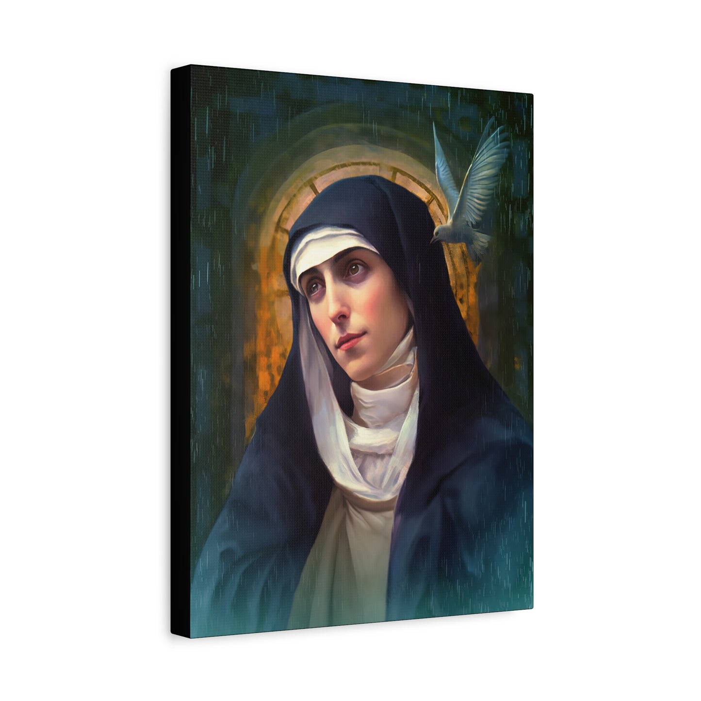 Saint Teresa of Avila - Museum Wrapped Canvas - Sanctified Souls Print - Religious Art for your Home
