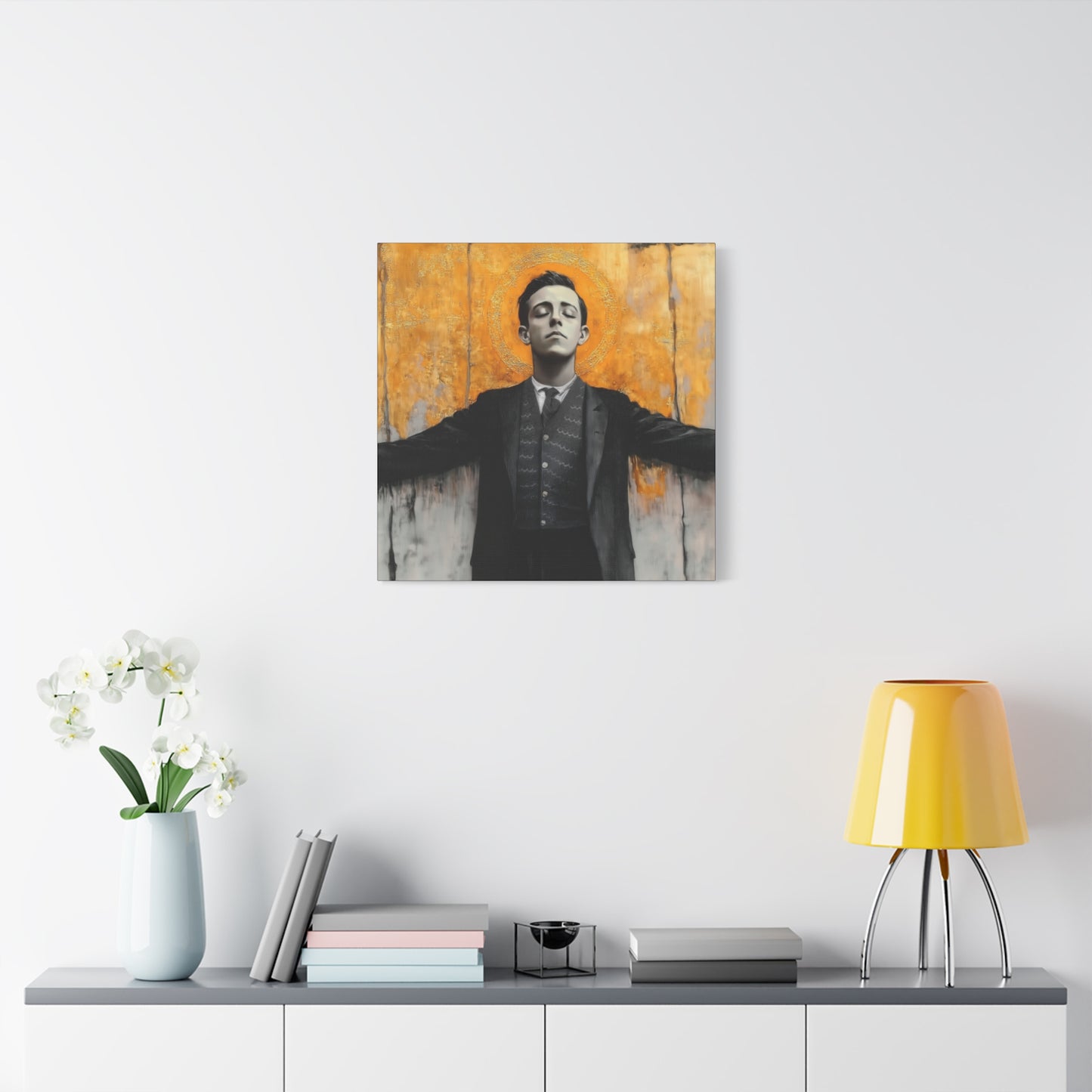 Blessed Miguel Pro- Gallery Wrapped Canvas - Print - Religious Art for your Home - Catholic Saint Art Print - Home Decor - Catholic Art
