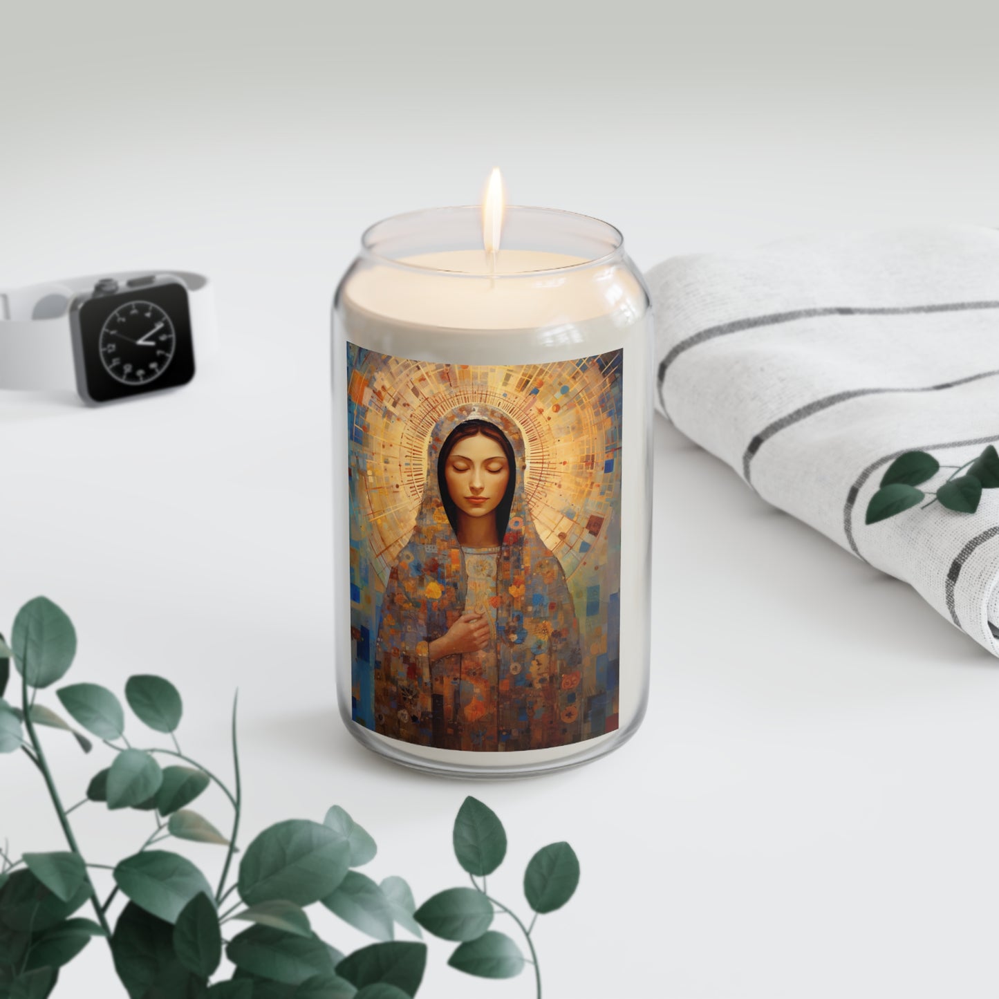 The Virgin of the Americas : Our Lady of Guadalupe  - Scented Prayer Candle, 13.75oz - Tall Size - Religious Prayer Candle - Religious Gift