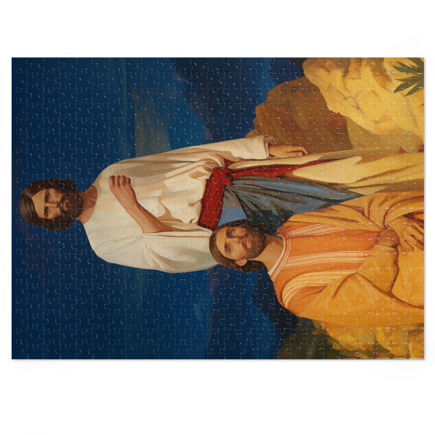 Saints James and John - Sons of Thunder - Puzzle and Keepsake Tin - Jigsaw Puzzle (30, 110, 252, 500,1000-Piece) - Religious Puzzle