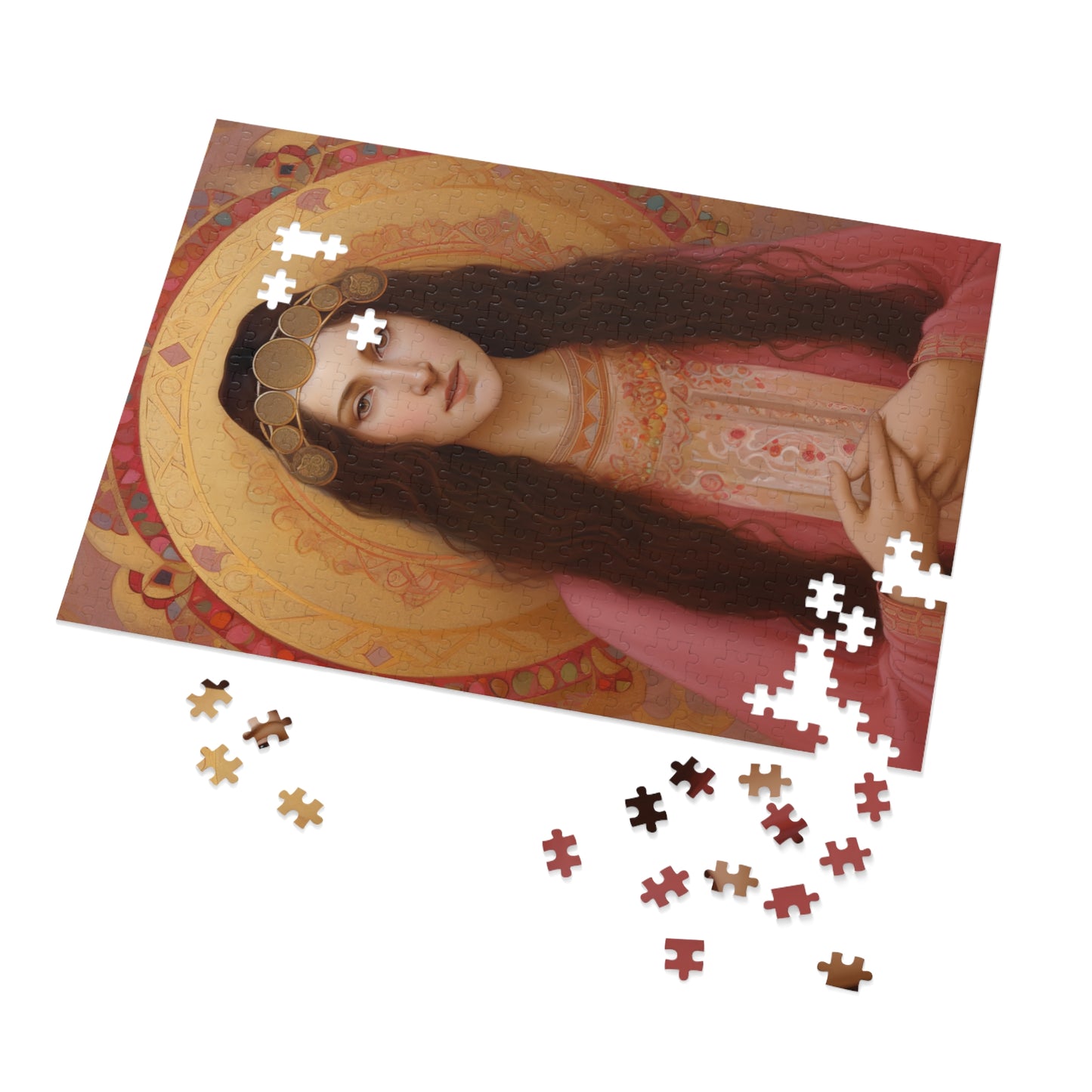 Saint Apollonia - Puzzle and Keepsake Tin - Religious Jigsaw Puzzle (30, 110, 252, 500,1000-Piece) - Religious Puzzle