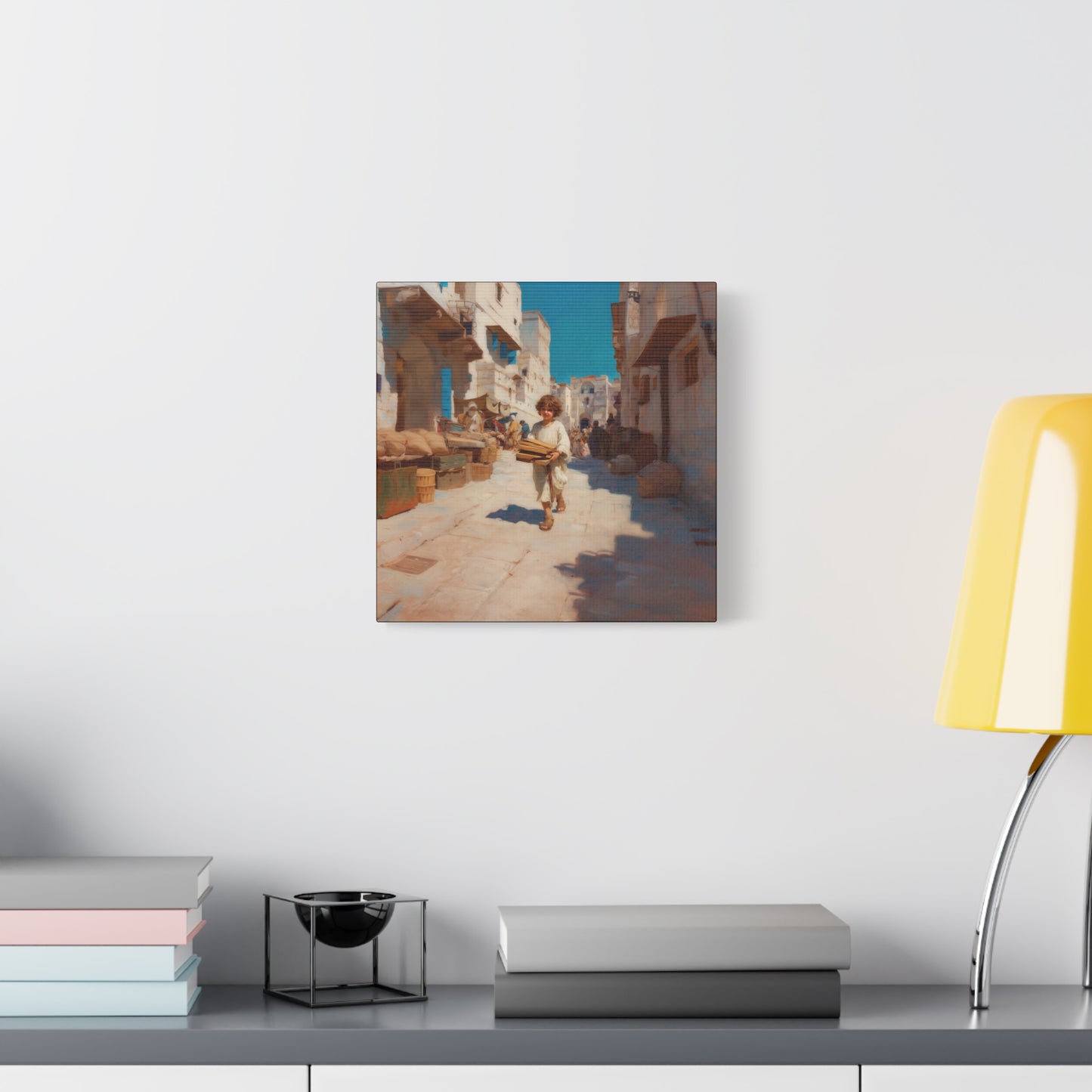 Nazareth and the Hidden Light of Christ - Gallery Wrapped Canvas - Print - Religious Art for your Home - Catholic Art