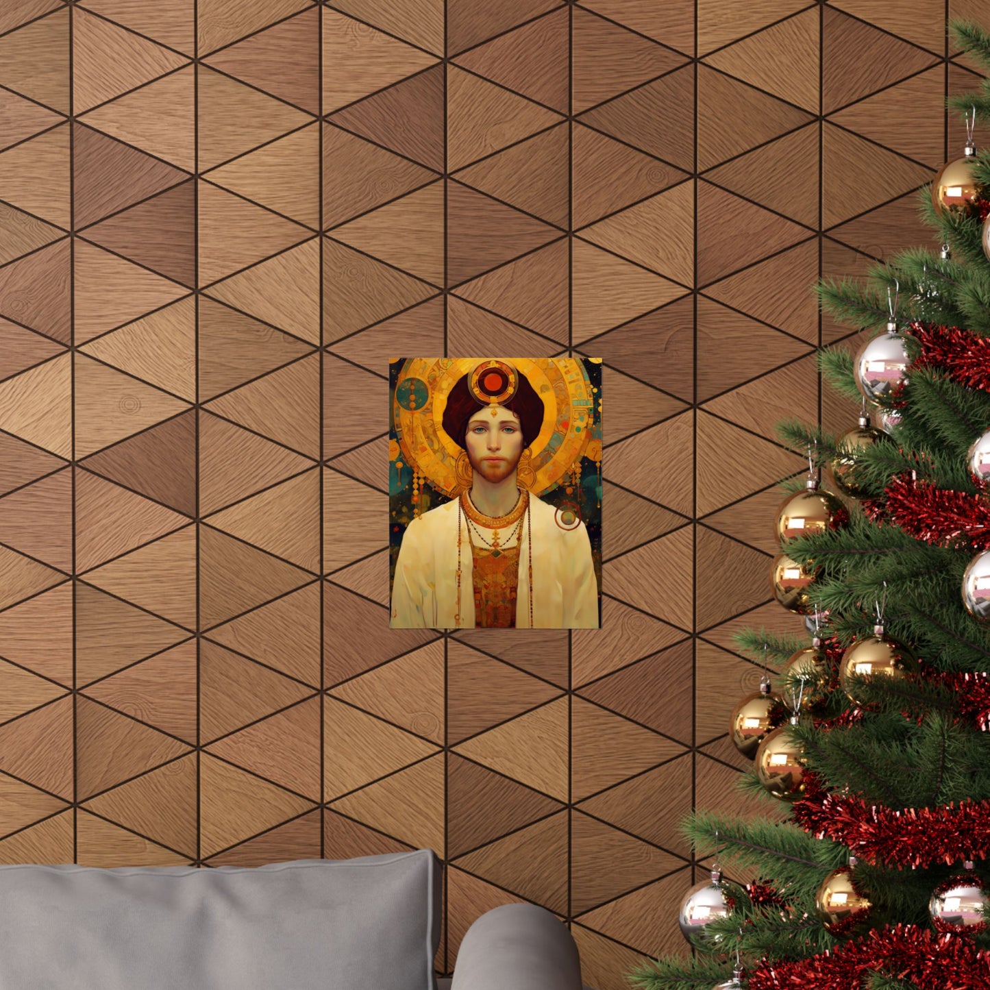 Saint Abdiesus - Sanctified Souls Print - Multiple Sizes - Premium Matte Vertical Posters
