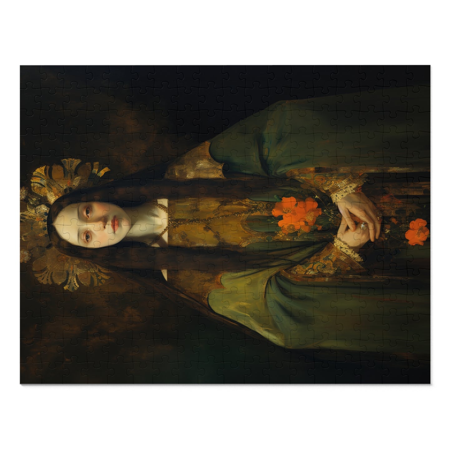 Saint Elizabeth of Portugal - Puzzle and Keepsake Tin - Religious Jigsaw Puzzle (30, 110, 252, 500,1000-Piece) - Religious Puzzle