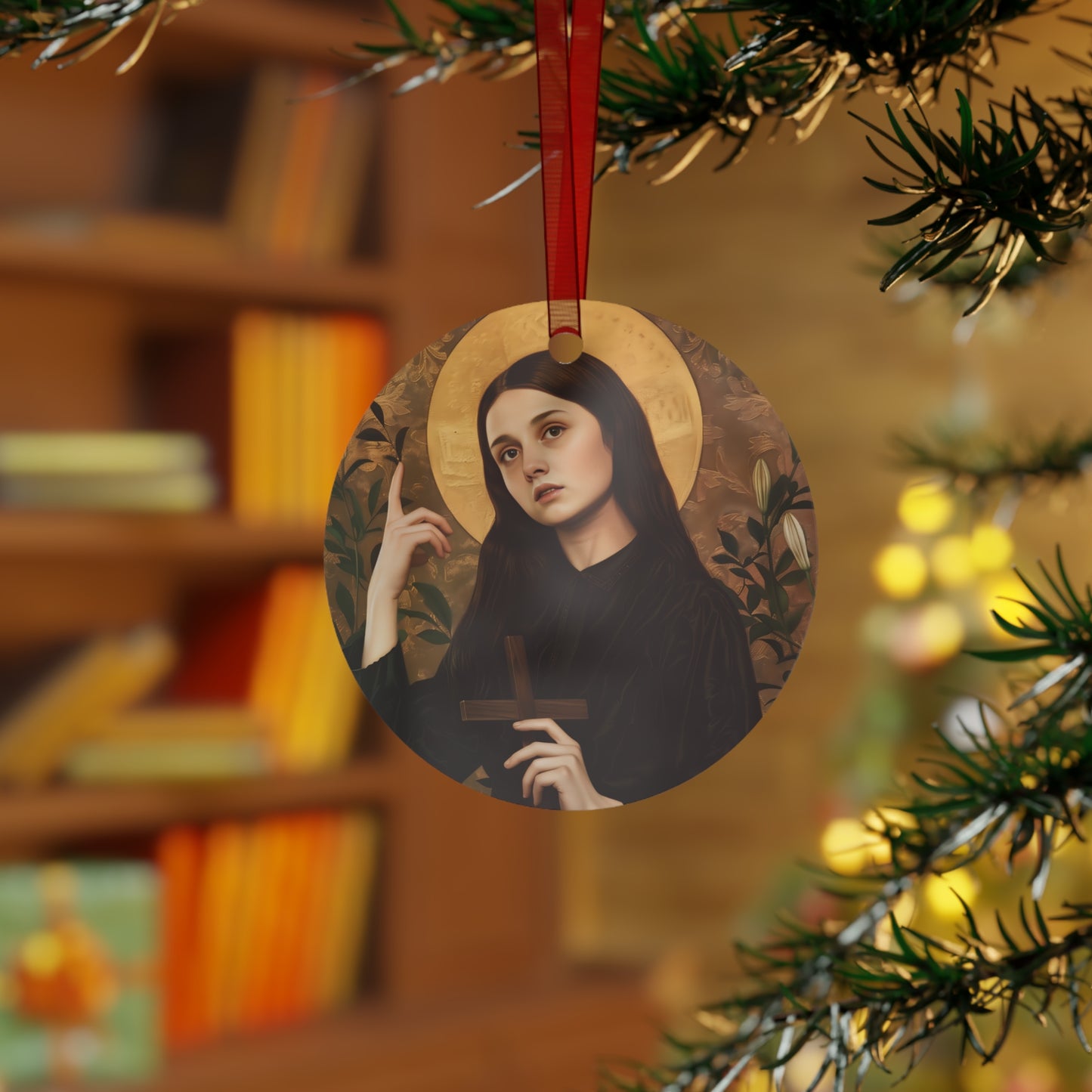 Saint Clelia Barbieri Metal Ornament - Religious Holiday Christmas Ornament and Keepsake - Catholic Keepsake