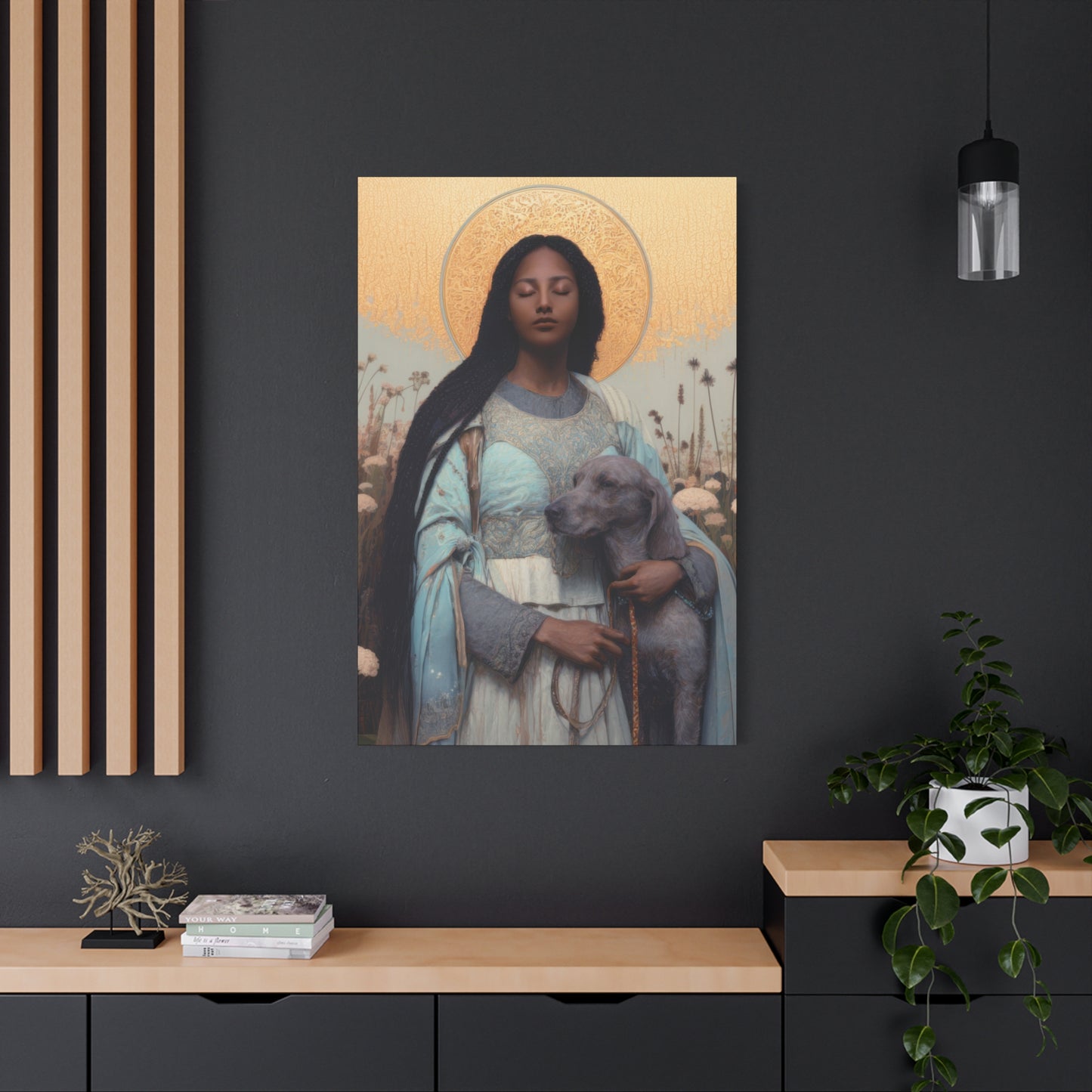 Copy of Saint Tryphon - Gallery Wrapped Canvas - Print - Religious Art for your Home - Catholic Art