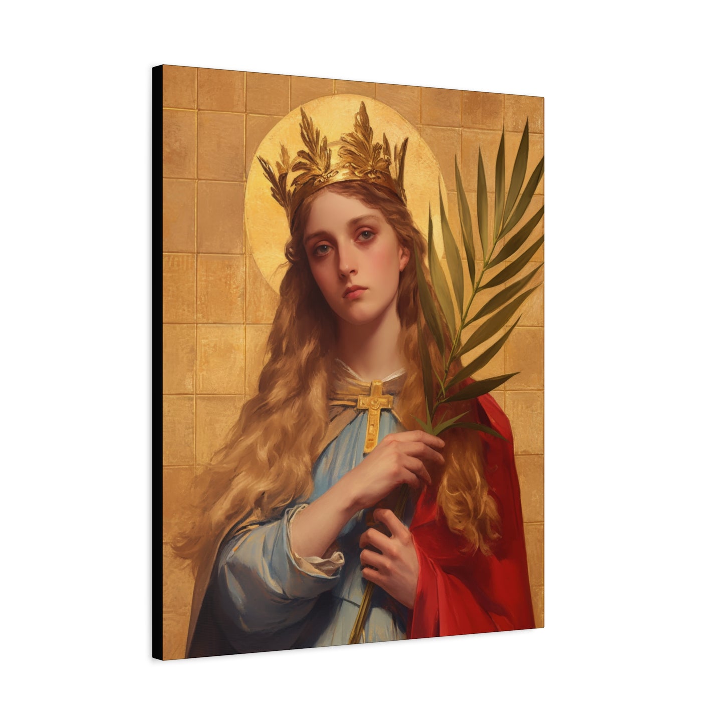 Saint Agrippina - Gallery Wrapped Canvas - Print - Religious Art for your Home - Catholic Art
