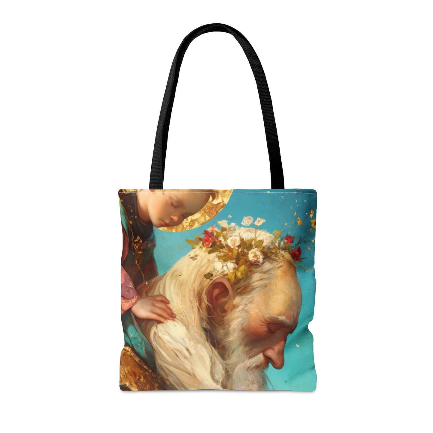 Saint Alexis Falconieri Tote Bag - Large Medium Small Faith Art Bag - Catholic Faith Purse - Religious - Prayer Bag - Devotional