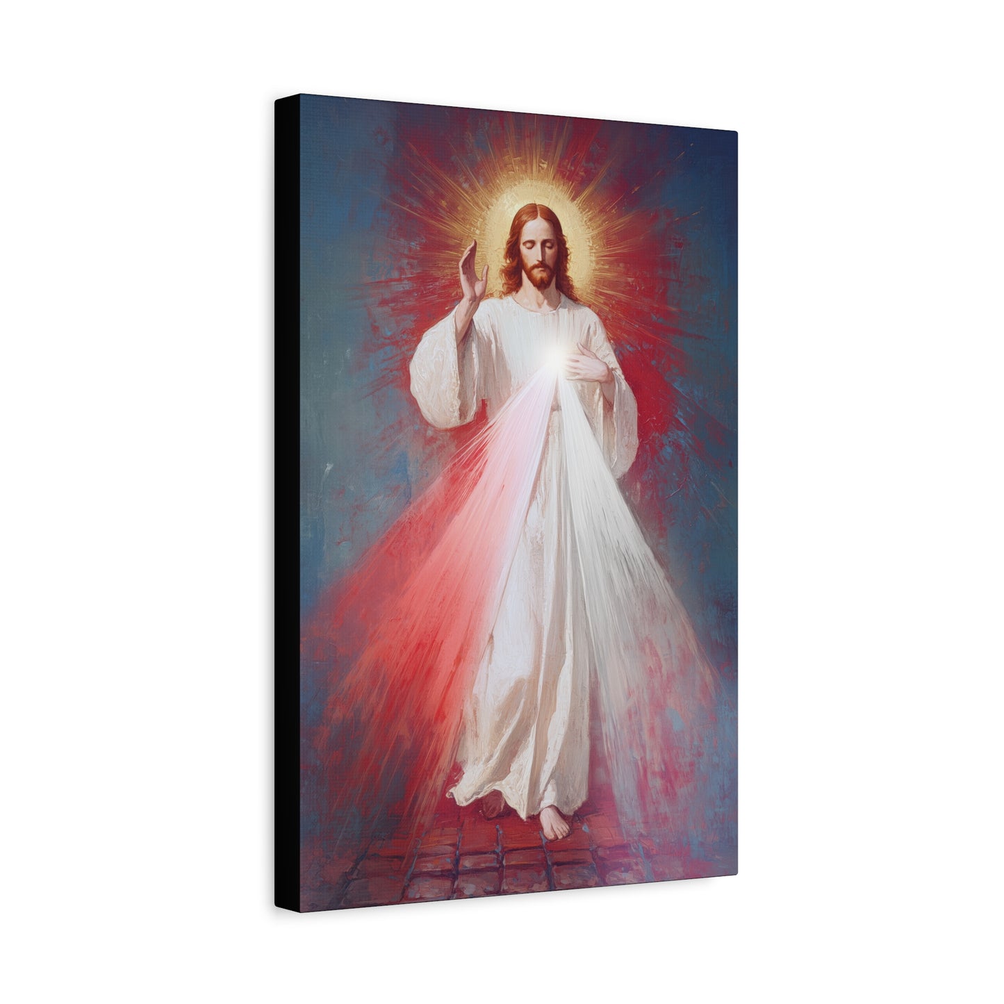 The Divine Mercy - Our Lord Jesus Christ - Gallery Wrapped Canvas - Print - Religious Art for your Home - Catholic