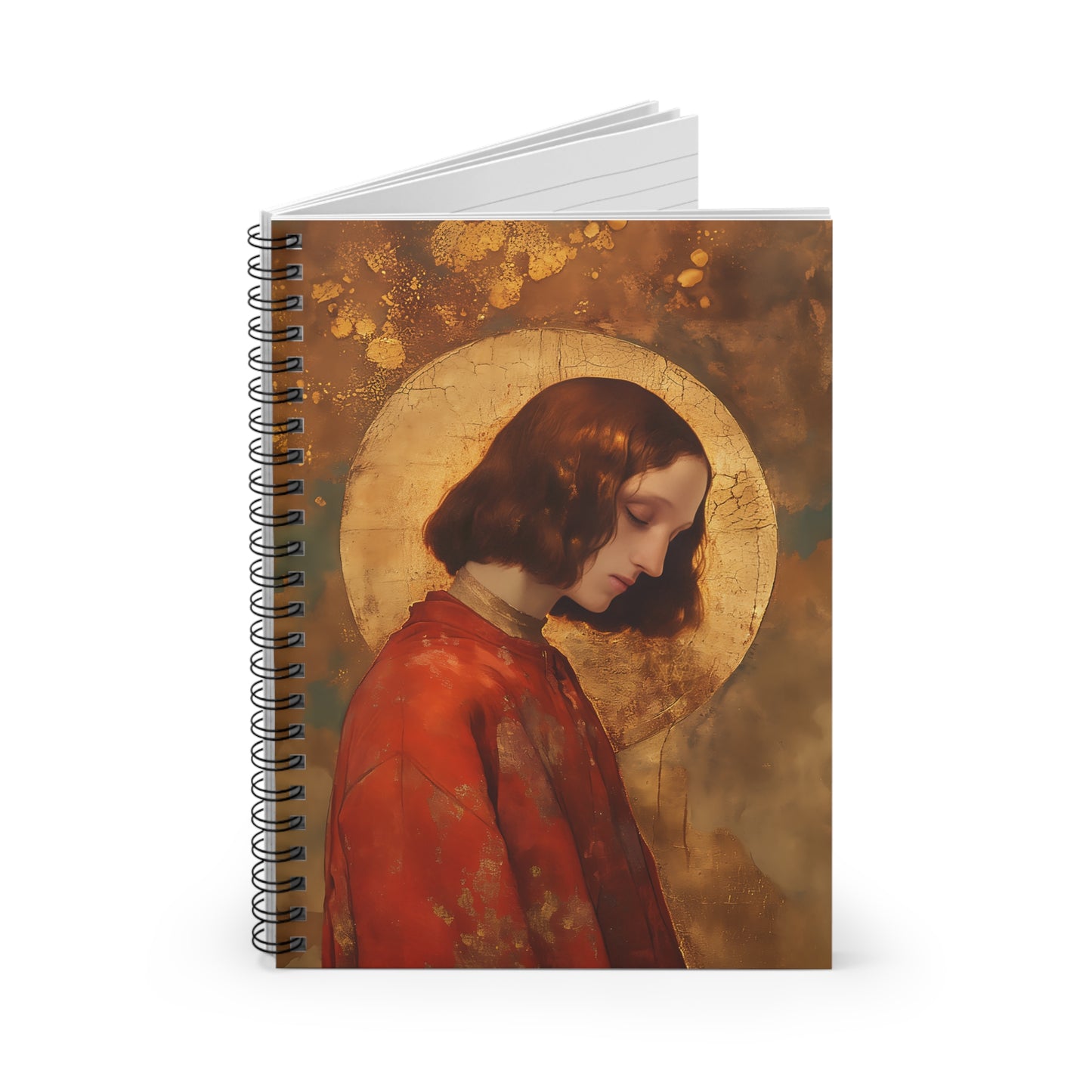 Blessed Amadeus IX, Duke of Savoy - Sanctified Souls Art - Religious - Spiral Notebook - Ruled Line - Catholic Religious art present gift