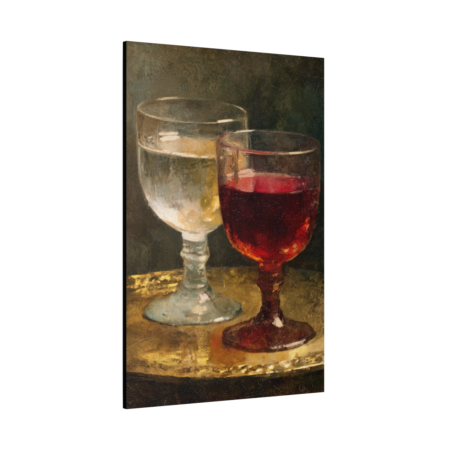 Cana and the Miracle of Abundance - Water into Wine - Gallery Wrapped Canvas - Print - Religious Art for your Home - Catholic Art Print