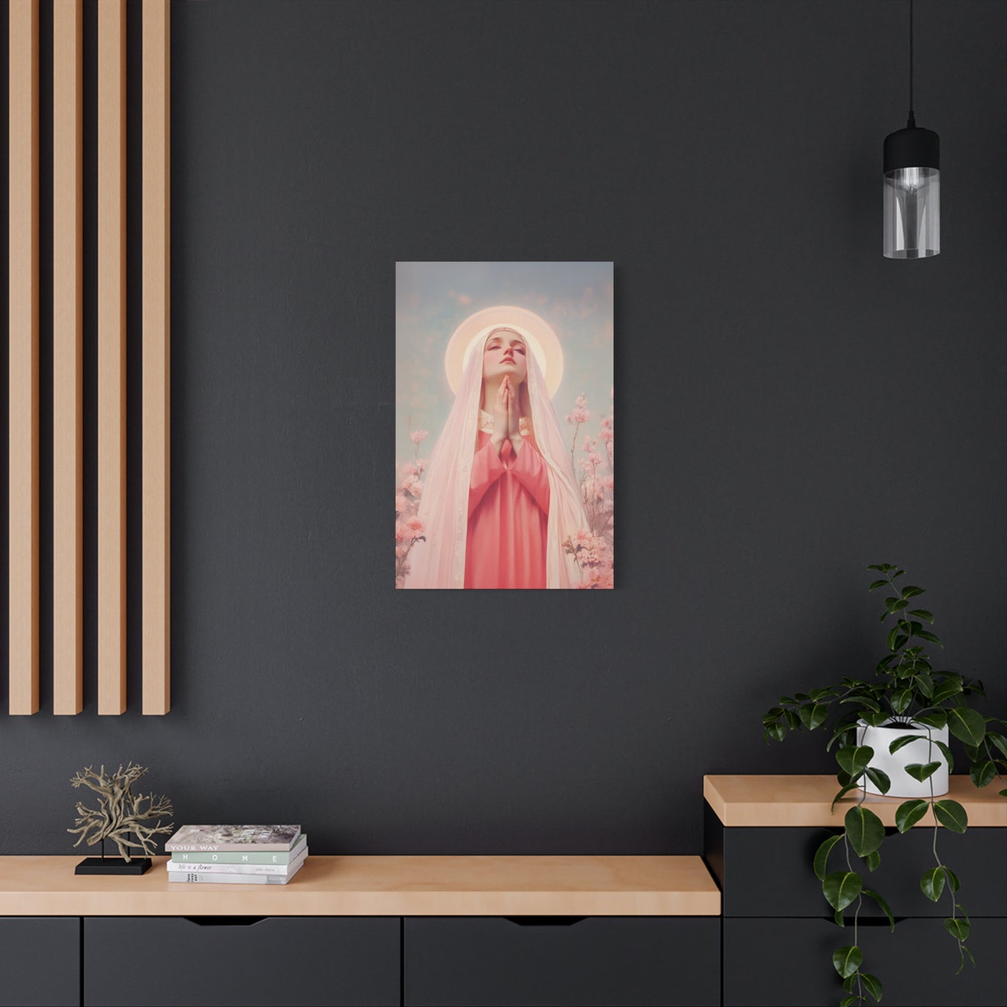 Saint Illuminata - Gallery Wrapped Canvas - Print - Religious Art for your Home - Catholic Art Print