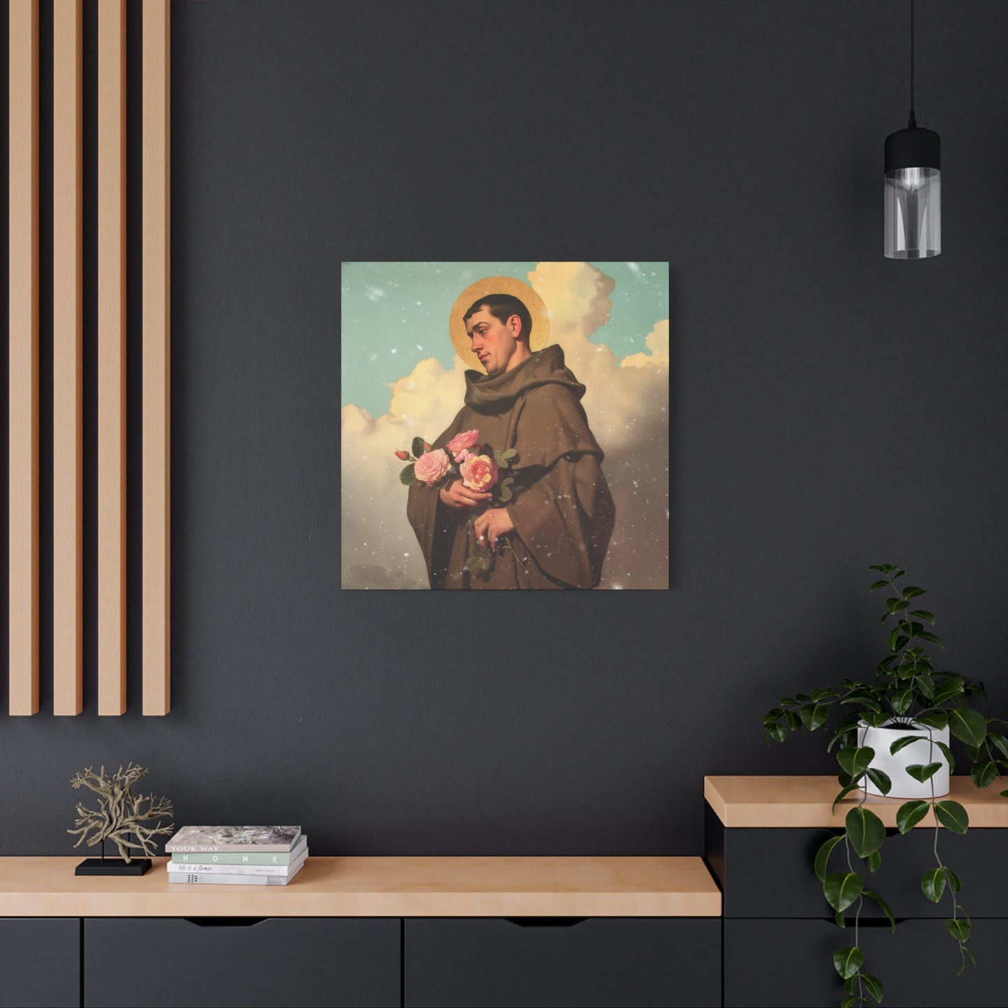 Saint Didacus of Alcala - Gallery Wrapped Canvas - Print - Religious Art for your Home - Catholic Art