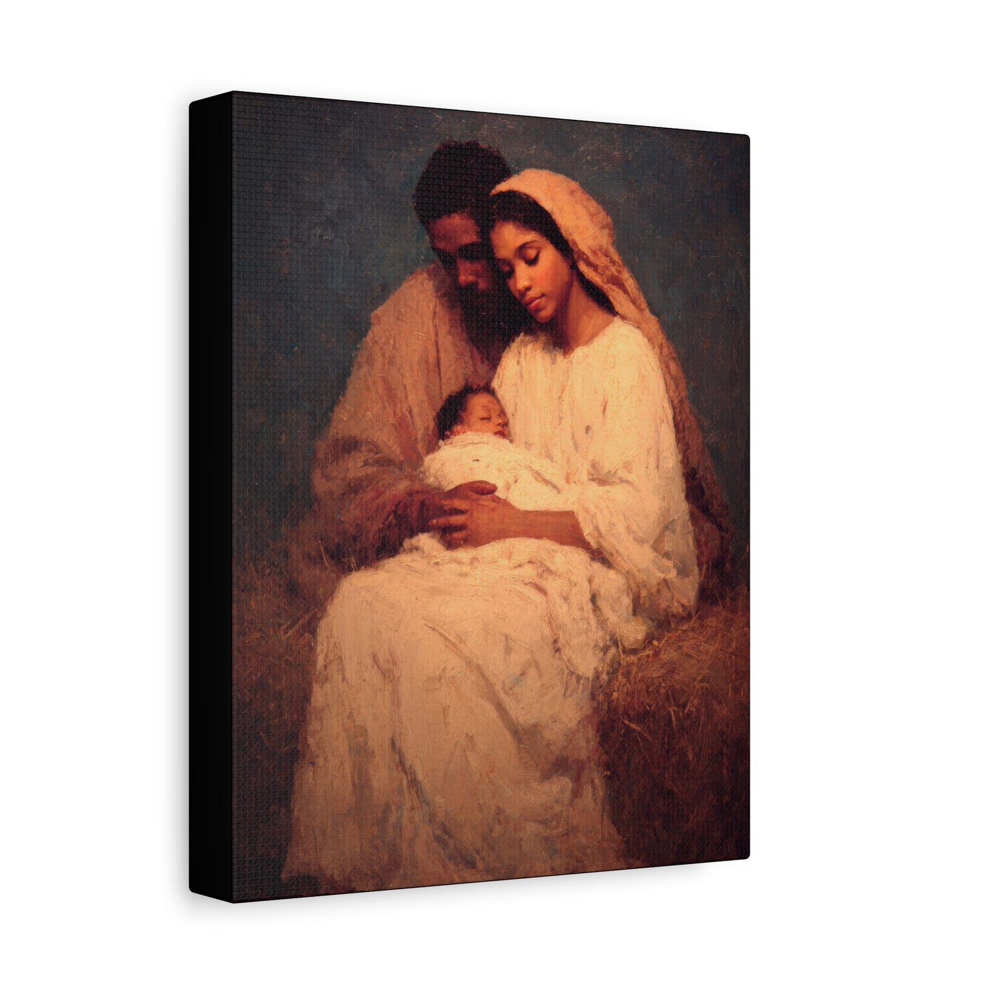 Love Made Visible in the Holy Family - Gallery Wrapped Canvas - Print - Religious Art for your Home - Catholic