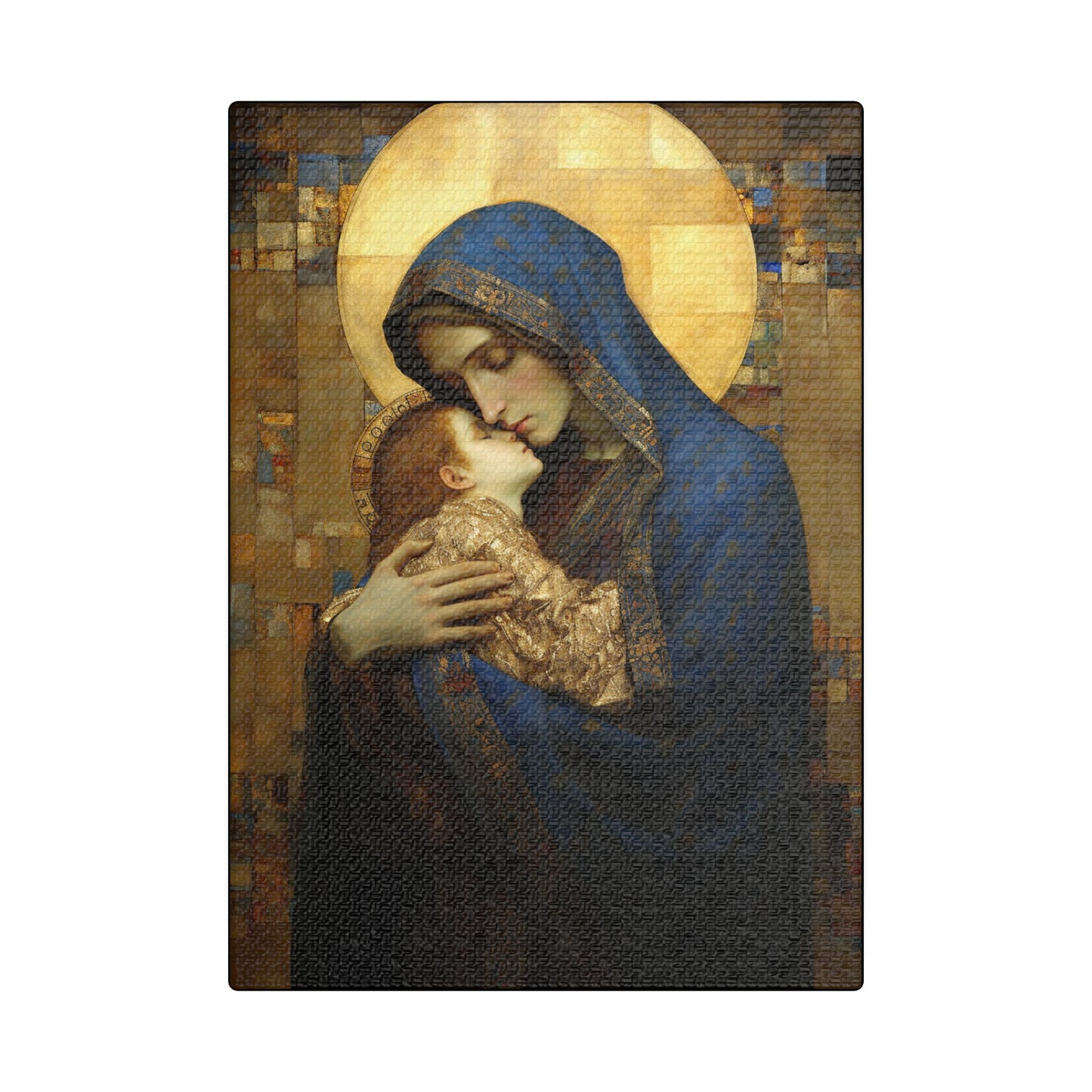 Madonna and Child - Museum Wrapped Canvas - Sanctified Souls Print - Religious Art for your Home - The Virgin Mary and The Christ Child