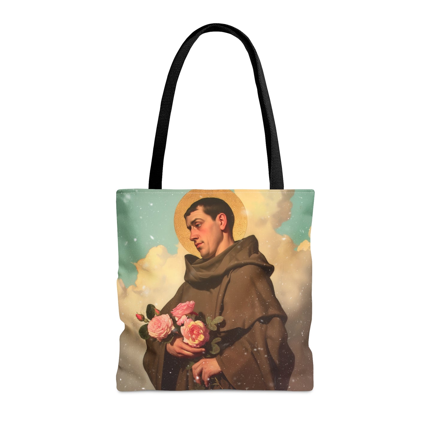 Saint Didacus of Alcala - Tote Bag - Large Medium Small Faith Art Bag - Catholic Faith Purse