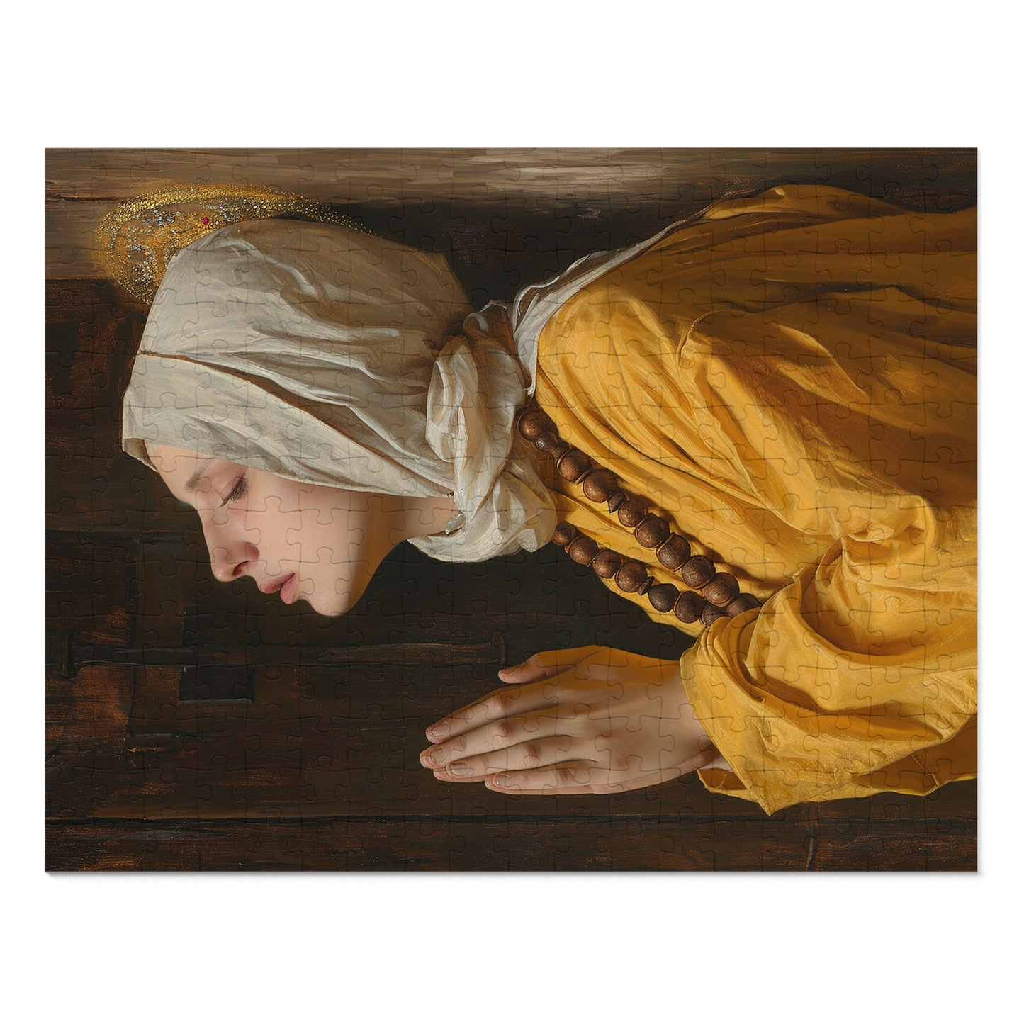 Blessed Yvette of Huy - Puzzle and Keepsake Tin - Jigsaw Puzzle (30, 110, 252, 500,1000-Piece) - Religious Puzzle