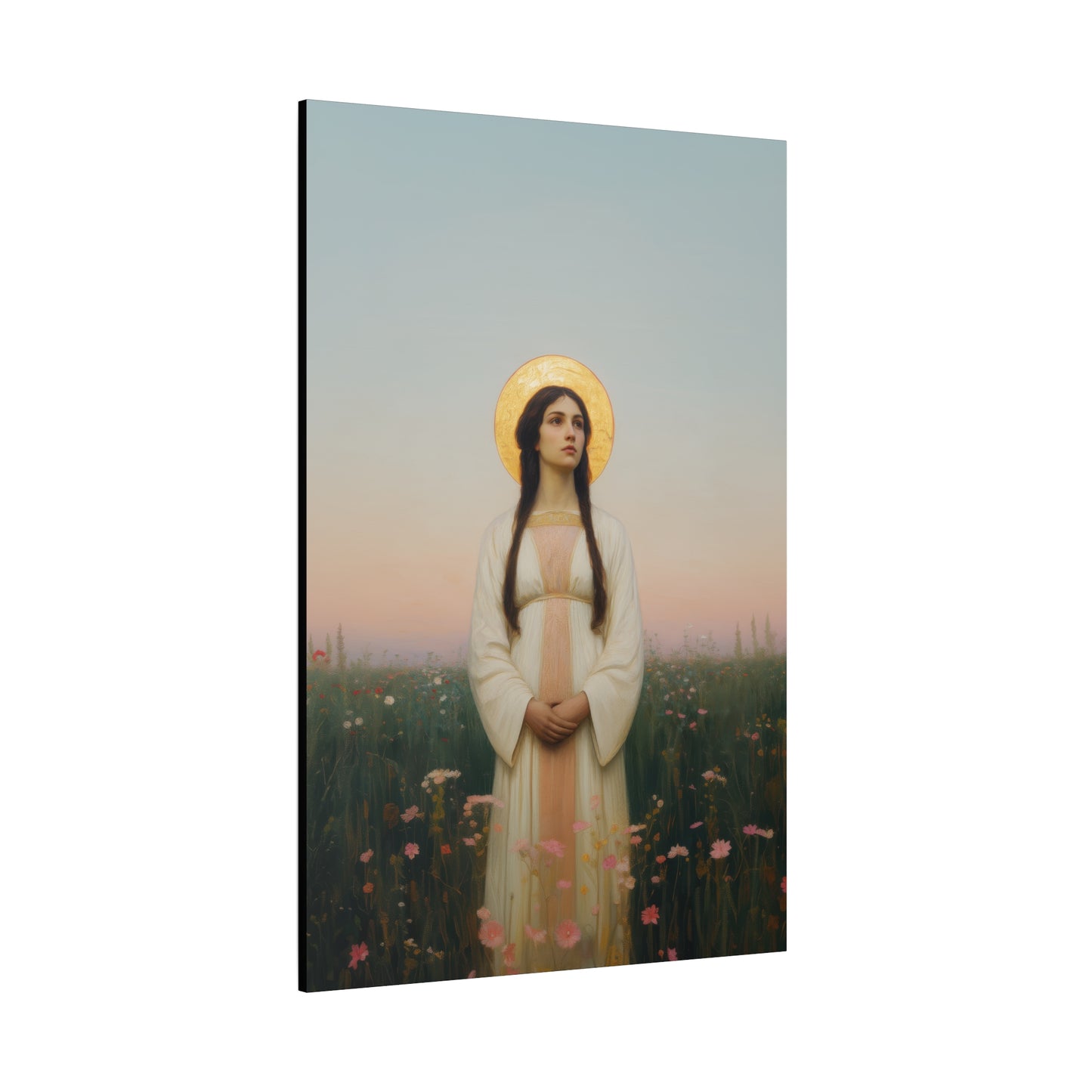 Saint Sabina-  Museum Wrapped Canvas - Sanctified Souls Print - Religious Art for your Home - Catholic Patron Saint Art