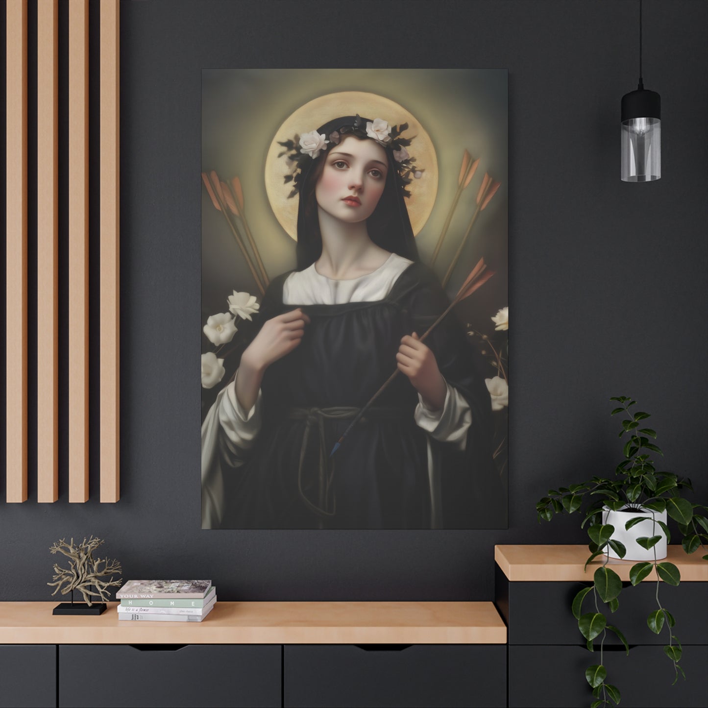 Saint Dorothy of Montau - Gallery Wrapped Canvas - Print - Religious Art for your Home - Catholic Art