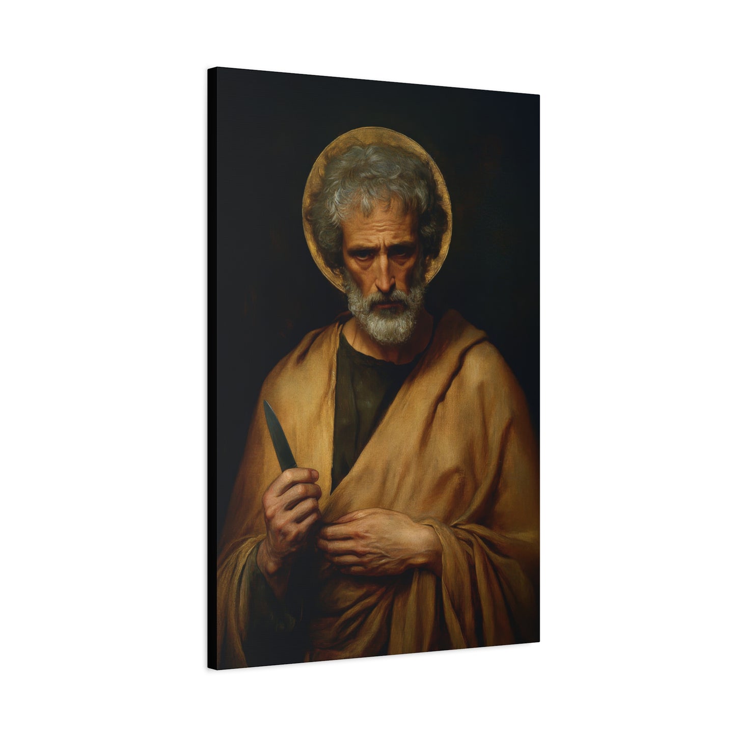 Saint Bartholomew the Apostle  - Gallery Wrapped Canvas - Print - Religious Art for your Home - Catholic