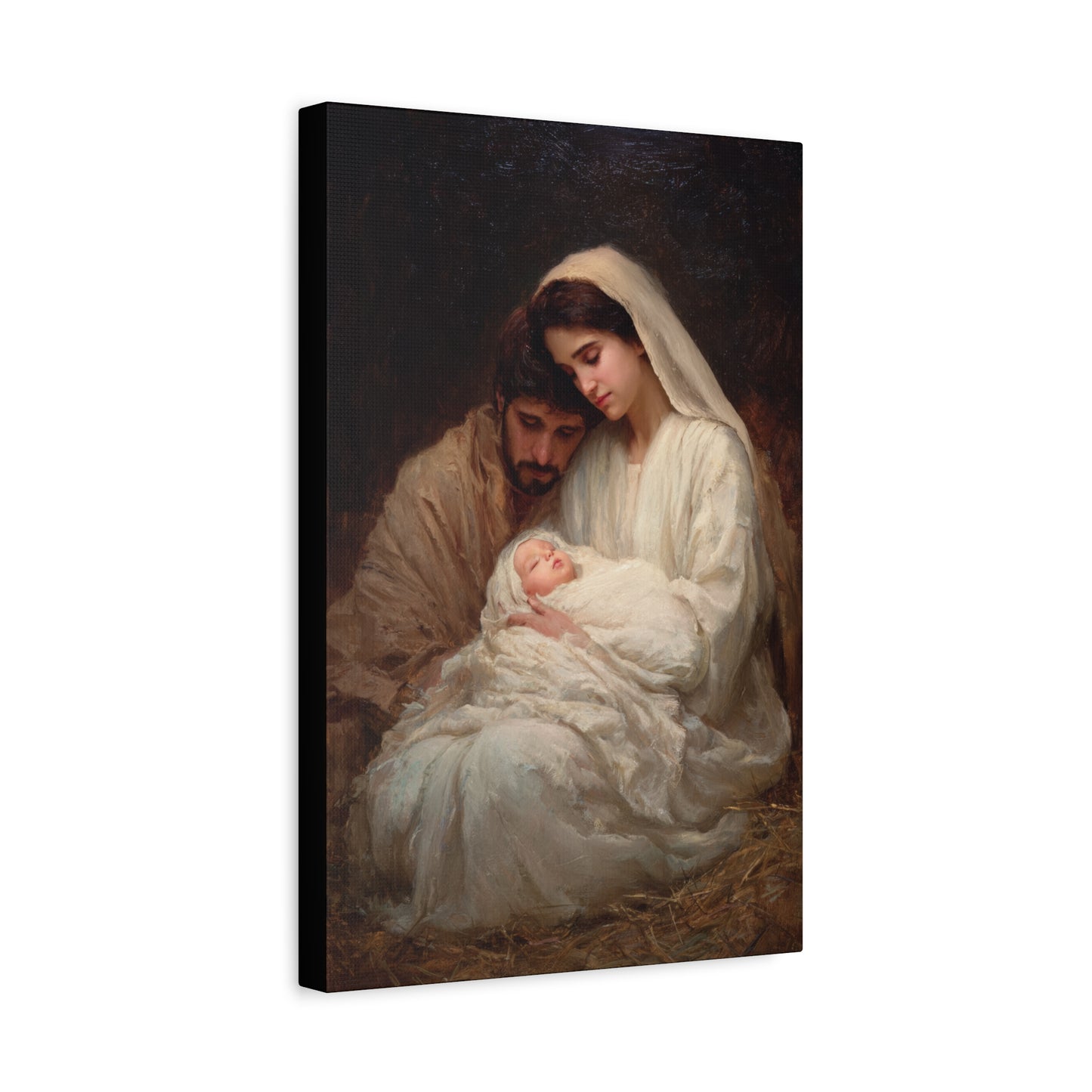 The Quiet Kingdom of the Holy Family - Gallery Wrapped Canvas - Print - Religious Art for your Home - Catholic