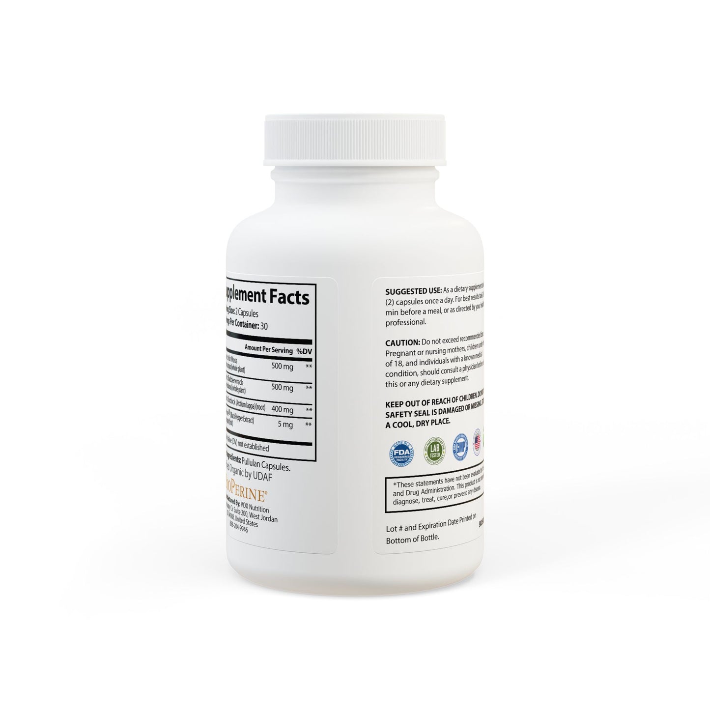Saint Agnes's Rule & Remedy - Provision · Providentia - Mineral Sufficiency - Sea Moss Supplement (60 Capsules)