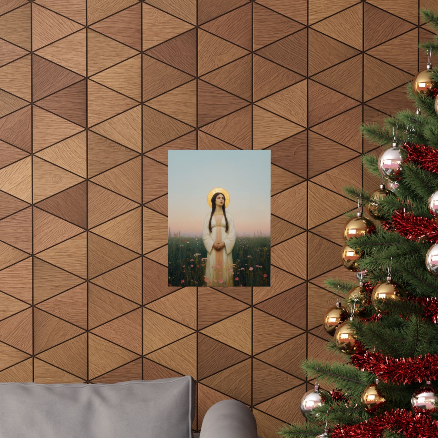 Saint Sabina - Sanctified Souls Print - Multiple Sizes - Premium Matte Vertical Posters - Patron Saint Art