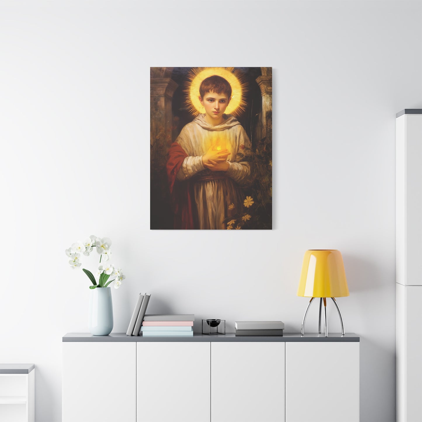 Saint Tarsicius - Museum Wrapped Canvas - Sanctified Souls Print - Religious Art for your Home