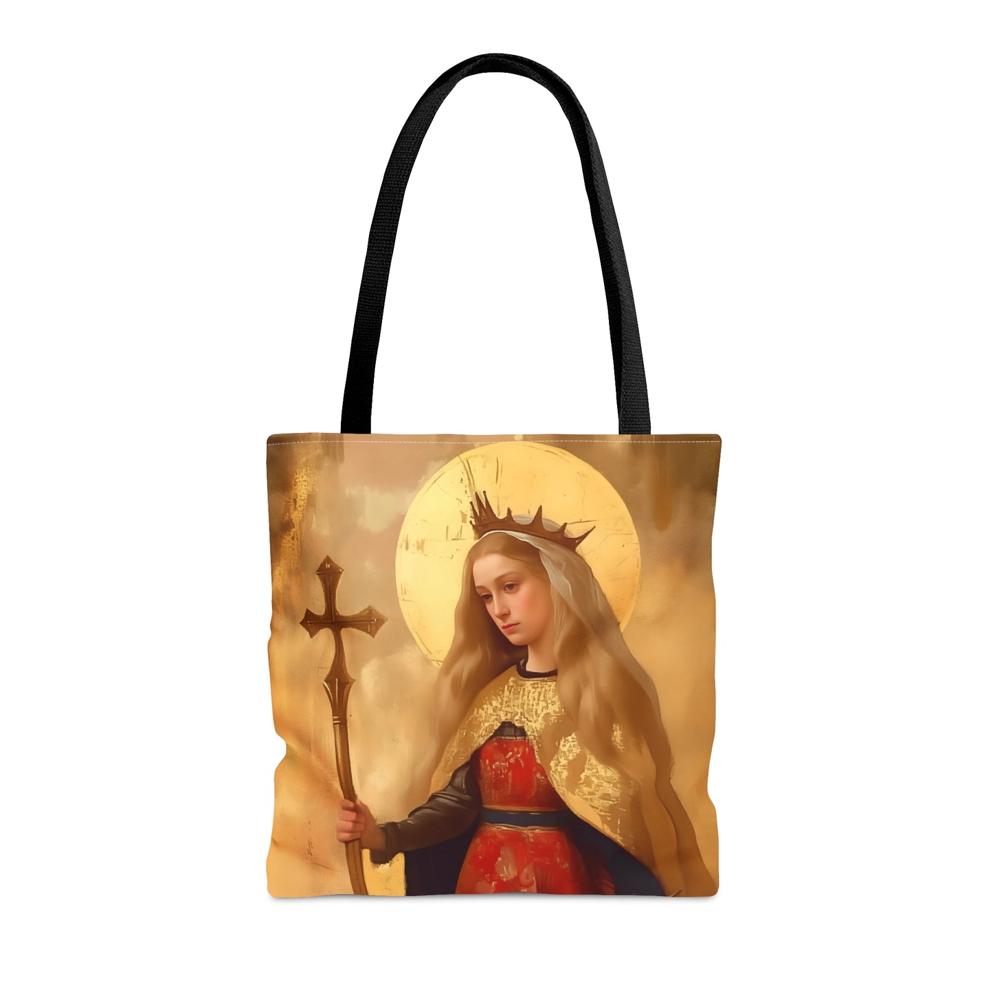 Saint Margaret of Antioch Tote Bag - Large Medium Small Faith Art Bag - Catholic Faith Purse - Religious Carry All