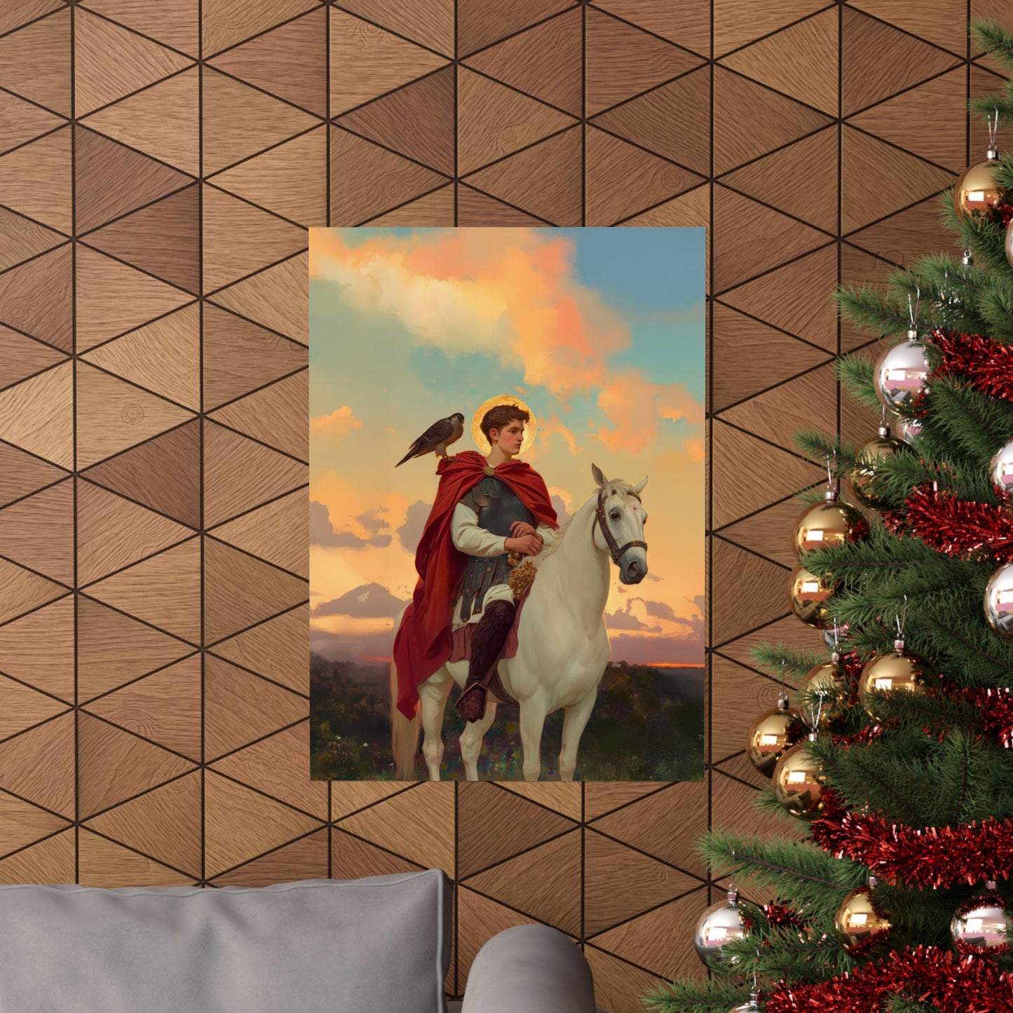 Saint Tryphon - Sanctified Souls Print - Multiple Sizes - Premium Matte Vertical Posters