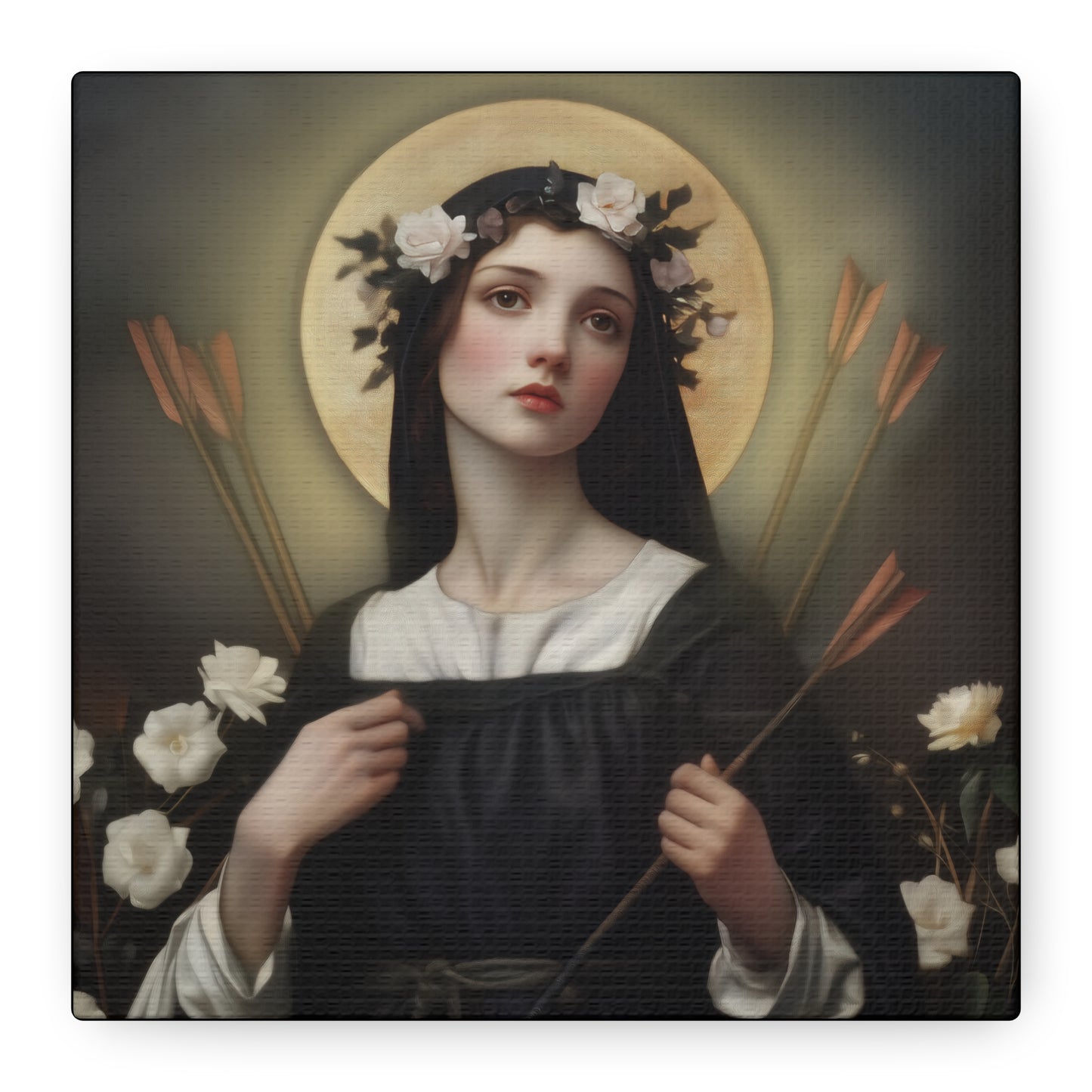 Saint Dorothy of Montau - Gallery Wrapped Canvas - Print - Religious Art for your Home - Catholic Art