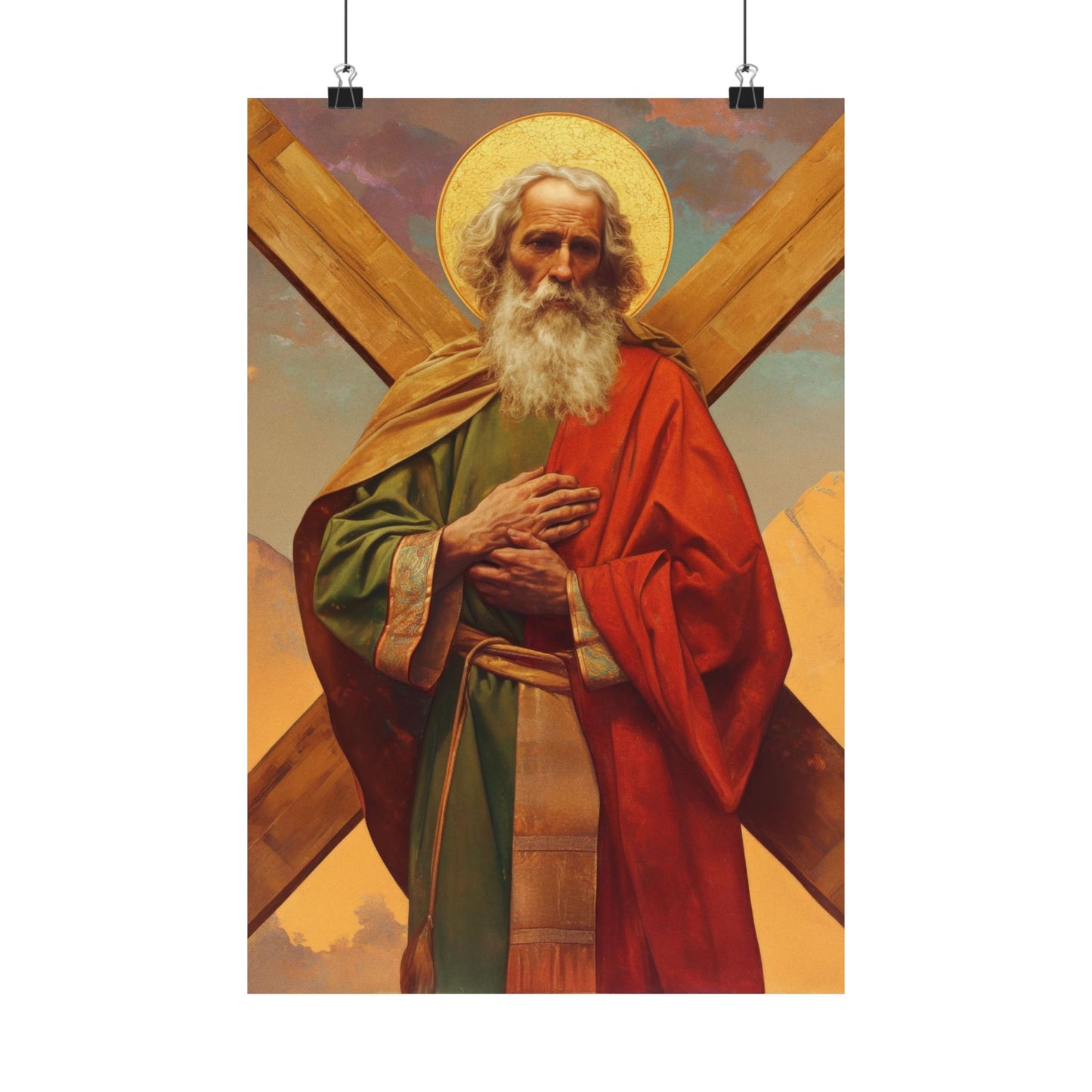 Copy of Copy of Saint John the Apostle - Sanctified Souls Print - Multiple Sizes - Premium Matte Vertical Posters