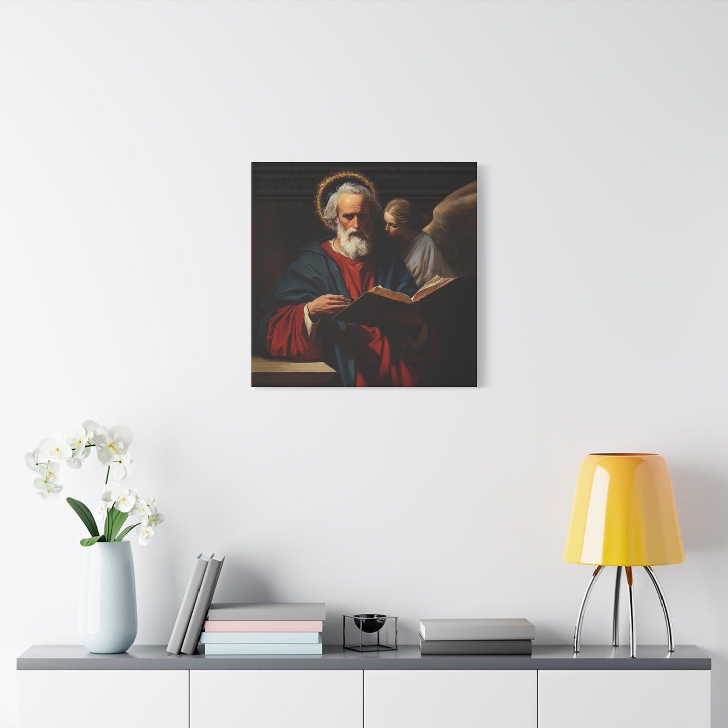 Saint Matthew the Apostle - Gallery Wrapped Canvas - Print - Religious Art for your Home - Catholic