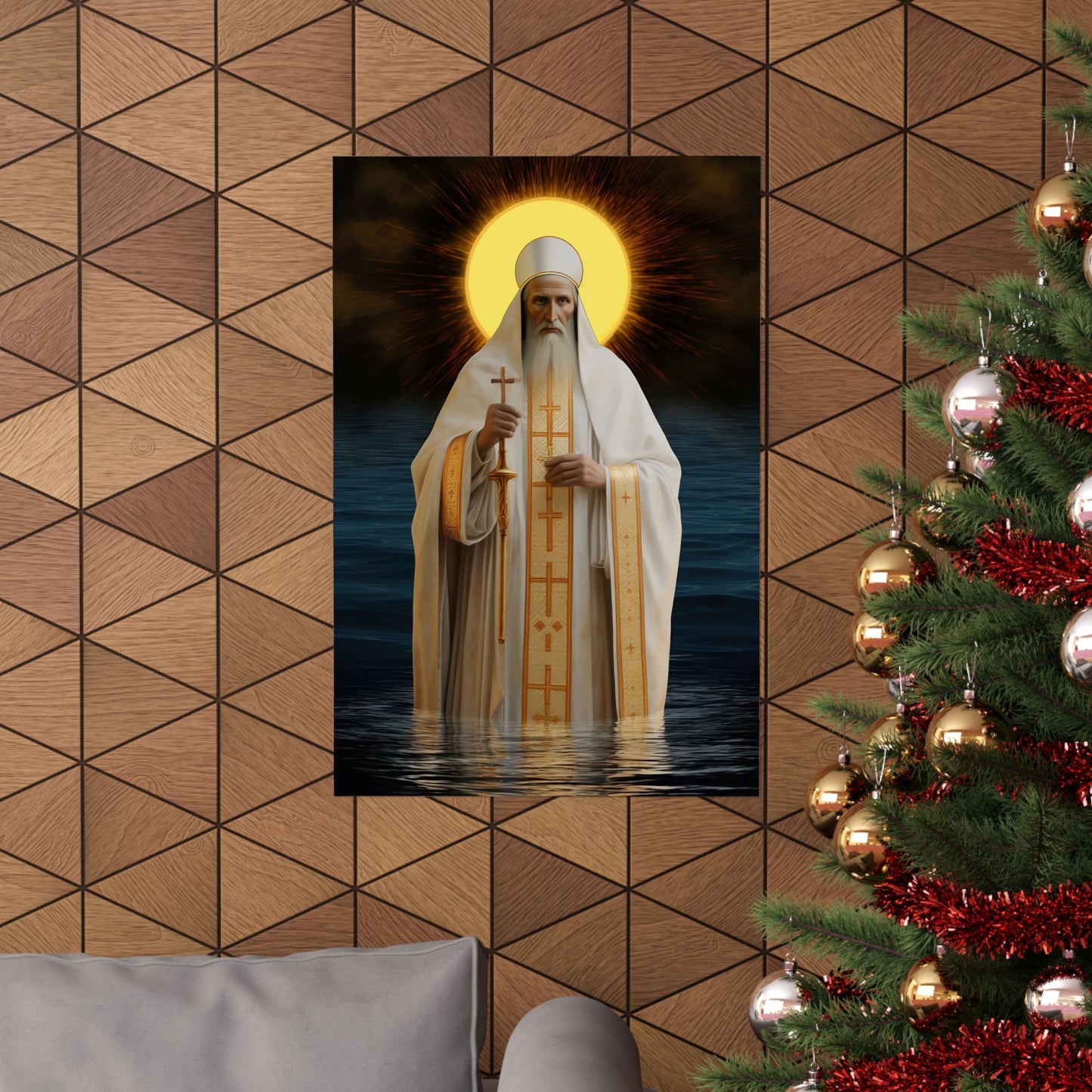 Saint Innocent of Alaska - Sanctified Souls Print - Multiple Sizes - Premium Matte Vertical Posters