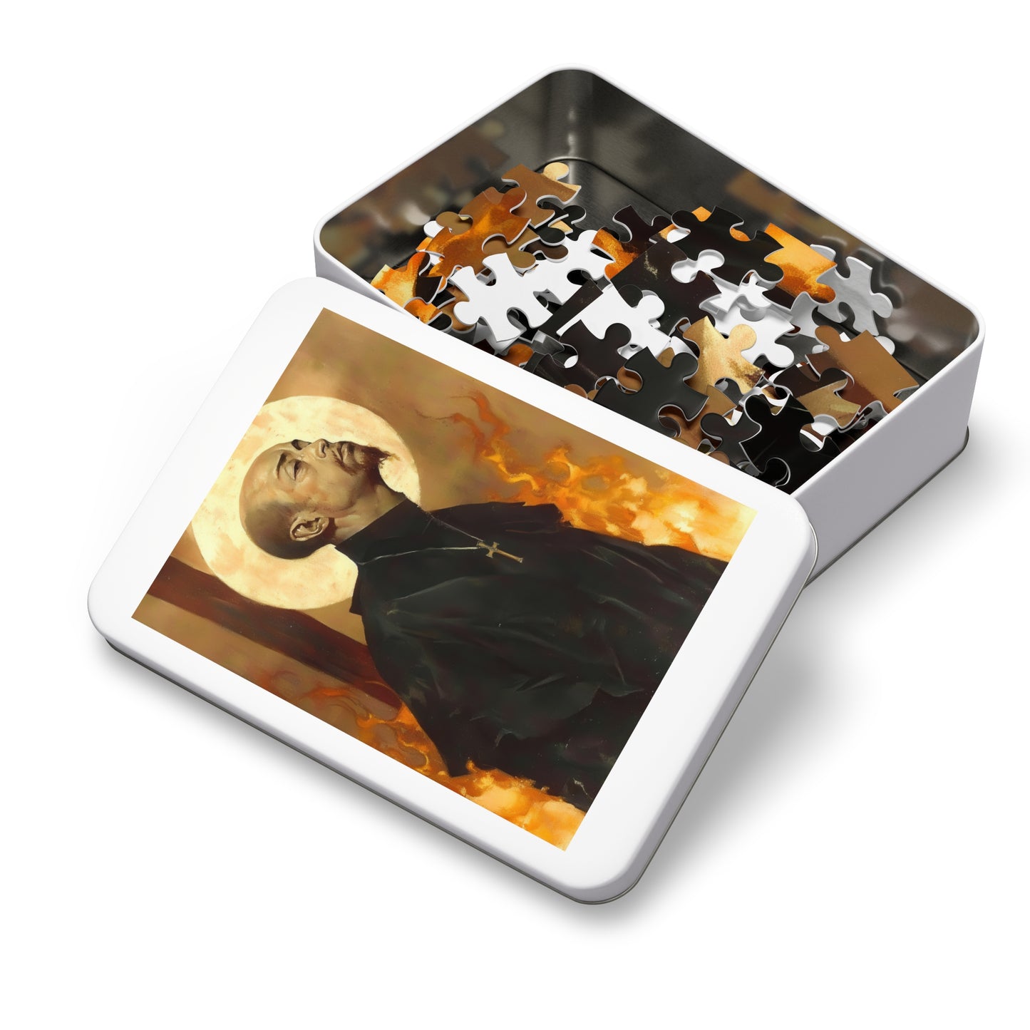 Blessed Thomas Tsughi - Puzzle and Keepsake Tin - Religious (30, 110, 252, 500,1000) - Religious Puzzle - Gifts for Catholic Families