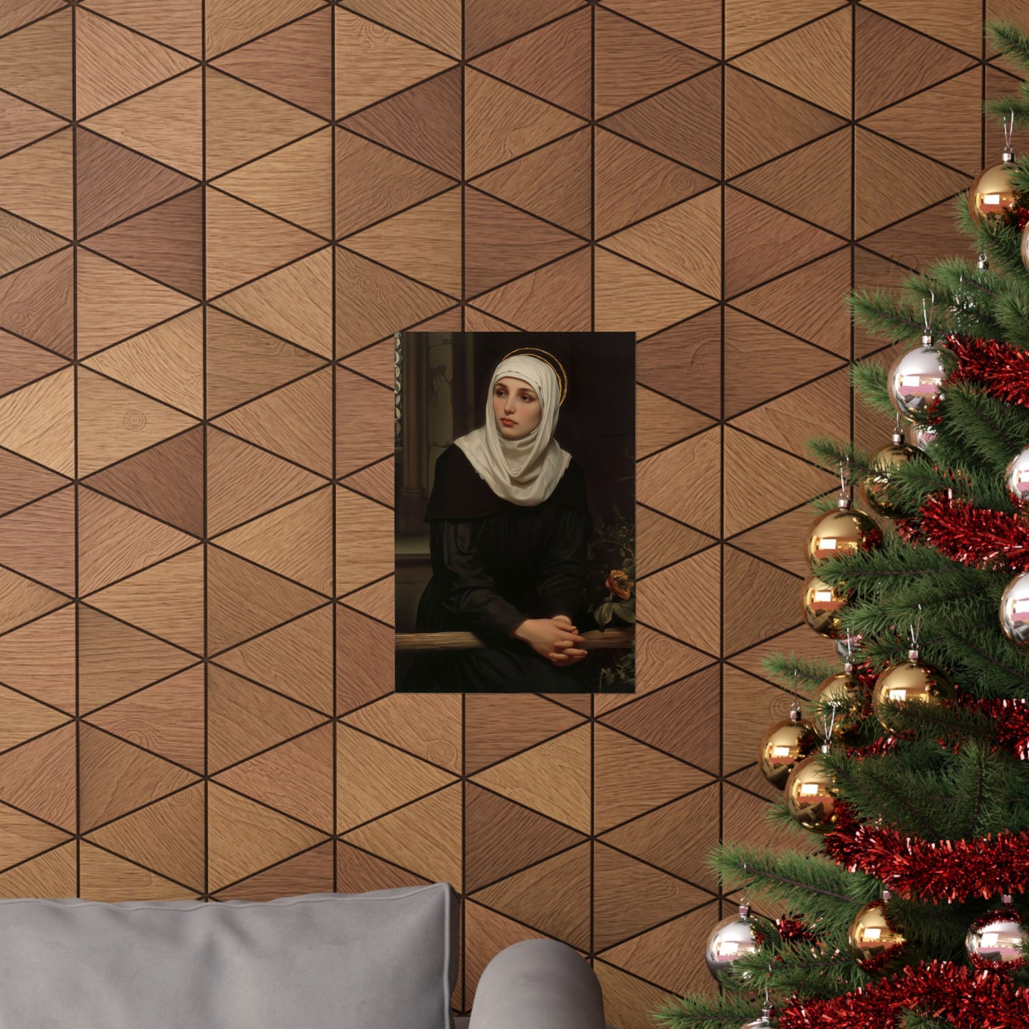 Saint Angela Merici - Sanctified Souls Print - Multiple Sizes - Premium Matte Vertical Posters - Catholic Art for the home