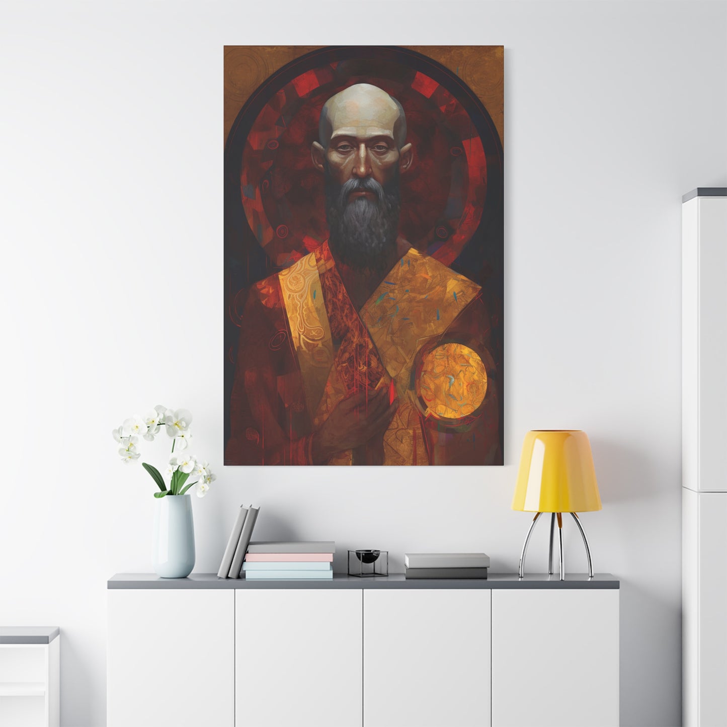 Saint Bartholomew Canvas Print - Multiple Sizes - Catholic Home art - Museum Wrapped Canvas - Sanctified Souls Print