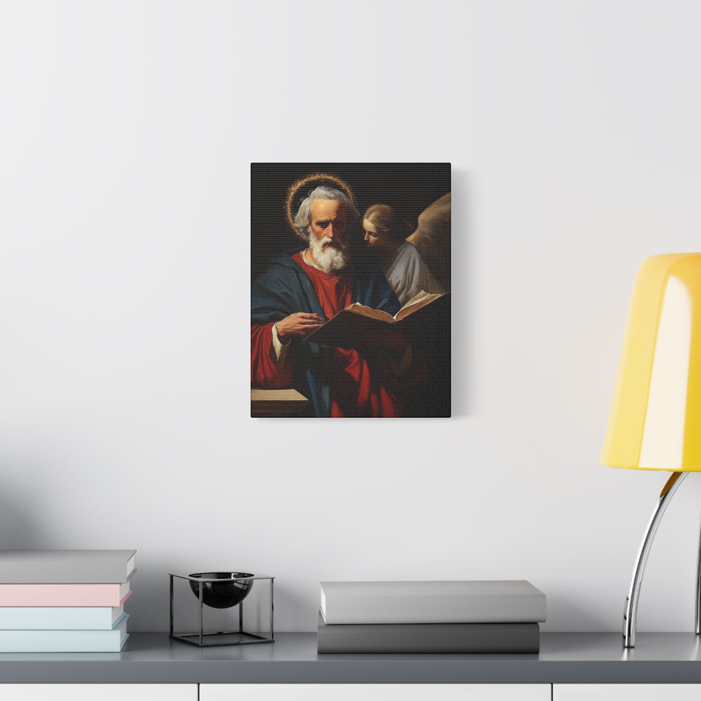 Saint Matthew the Apostle - Gallery Wrapped Canvas - Print - Religious Art for your Home - Catholic