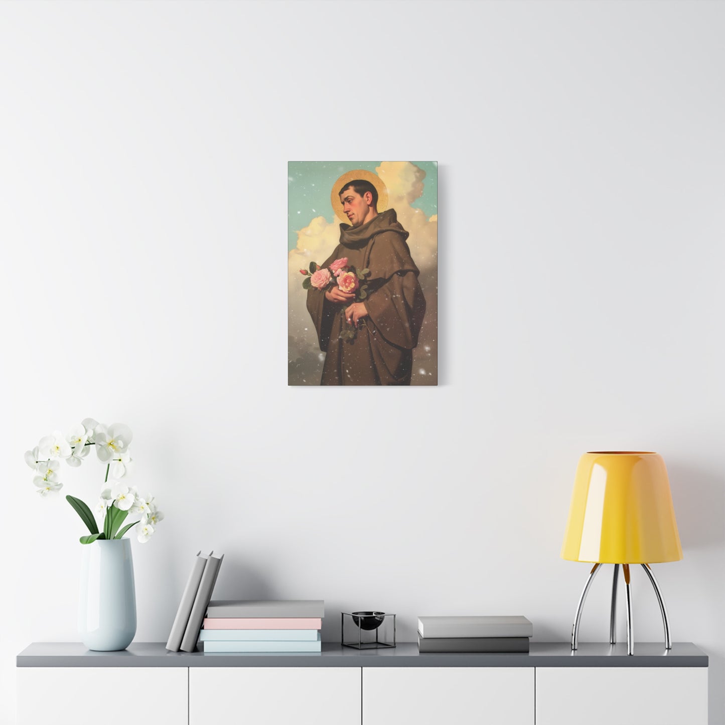 Saint Didacus of Alcala - Gallery Wrapped Canvas - Print - Religious Art for your Home - Catholic Art