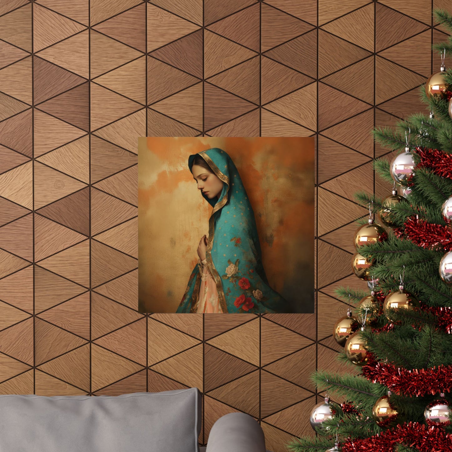 Our Lady of Guadalupe - Sanctified Souls Print - Multiple Sizes - Premium Matte Vertical Posters