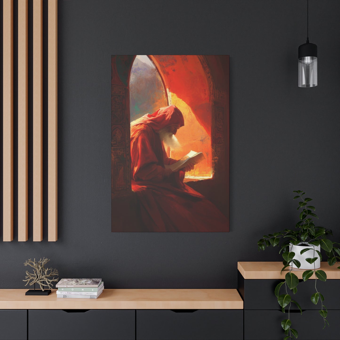 Isaiah and the Promise of the Holy One - Gallery Wrapped Canvas - Print - Religious Art for your Home - Catholic Art